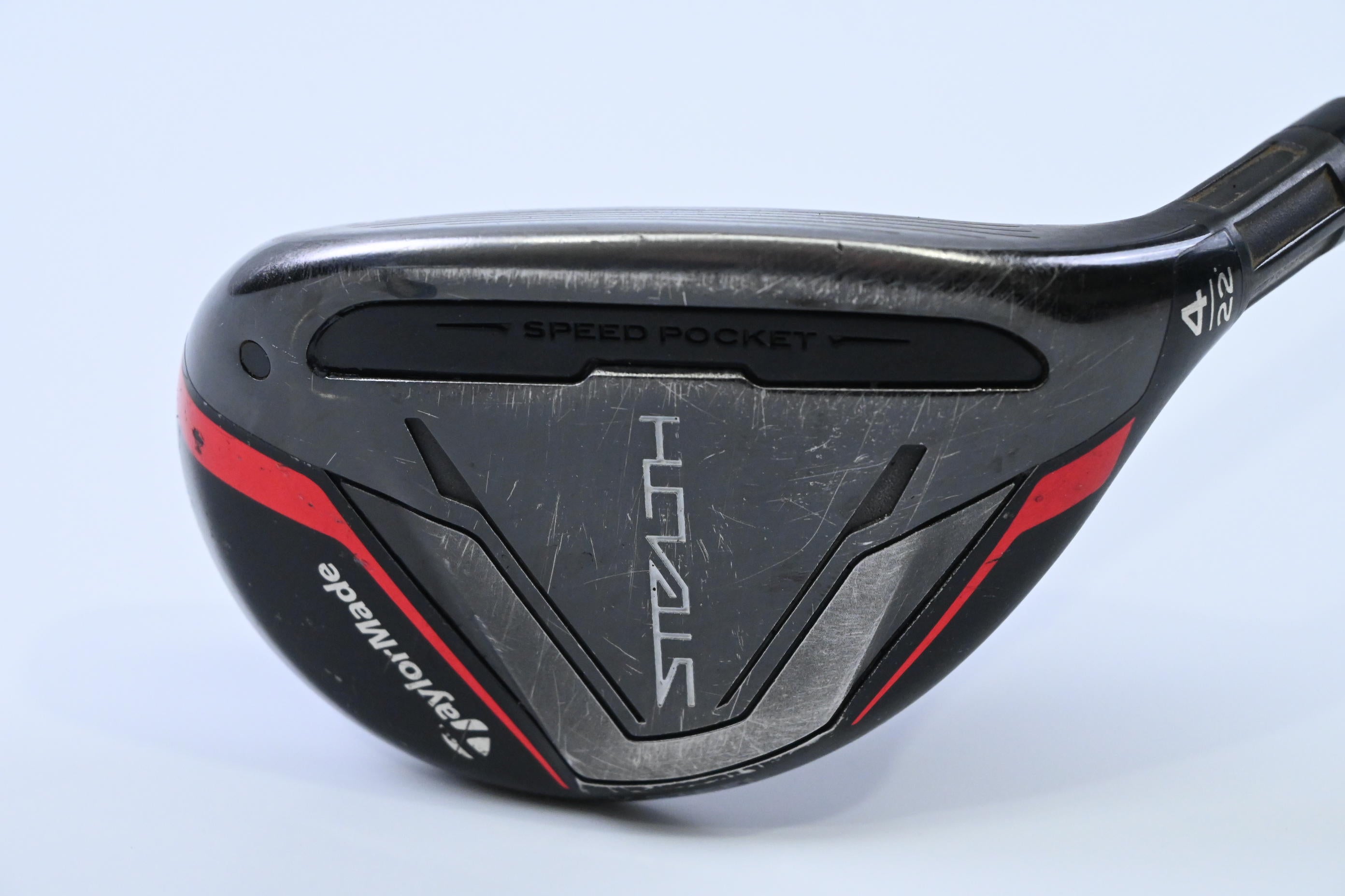 Taylormade Stealth #4 Hybrid / 22 Degree / Regular Flex Fujikura Ventus Red 6
