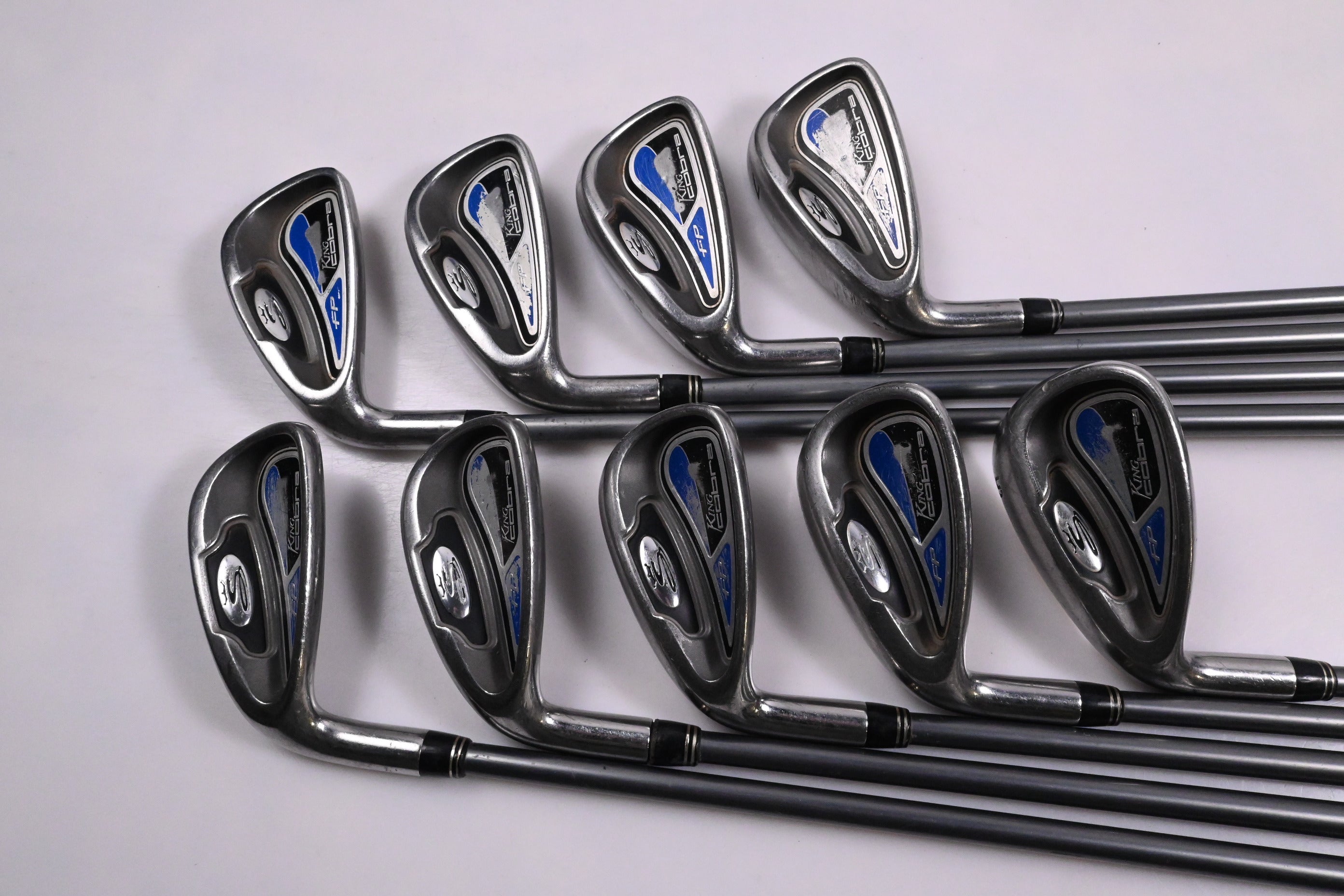 Left Hand Cobra FP Irons / 4-PW+SW / Regular Flex Aldila NV-HL 70 Shafts