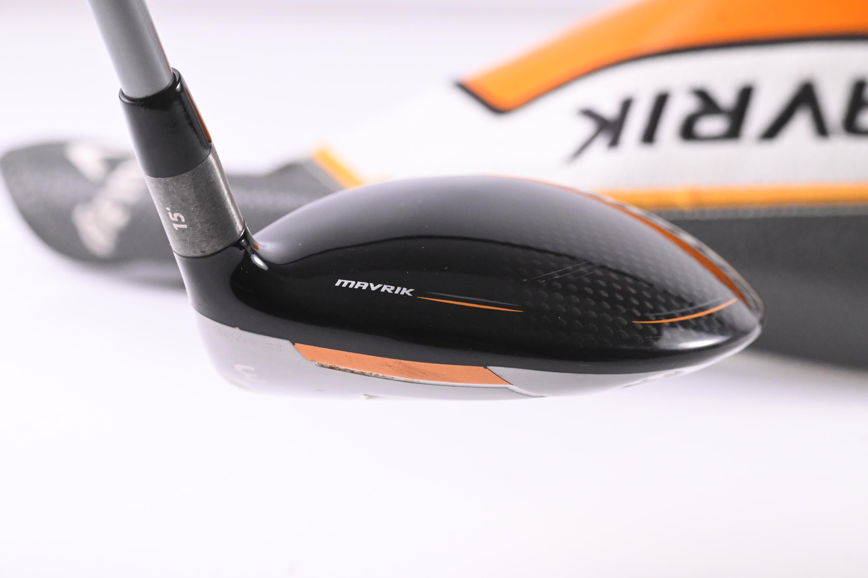 Ladies Callaway Mavrik #3 Wood / 15 Degree / Ladies Flex HZRDUS T800 45 Shaft