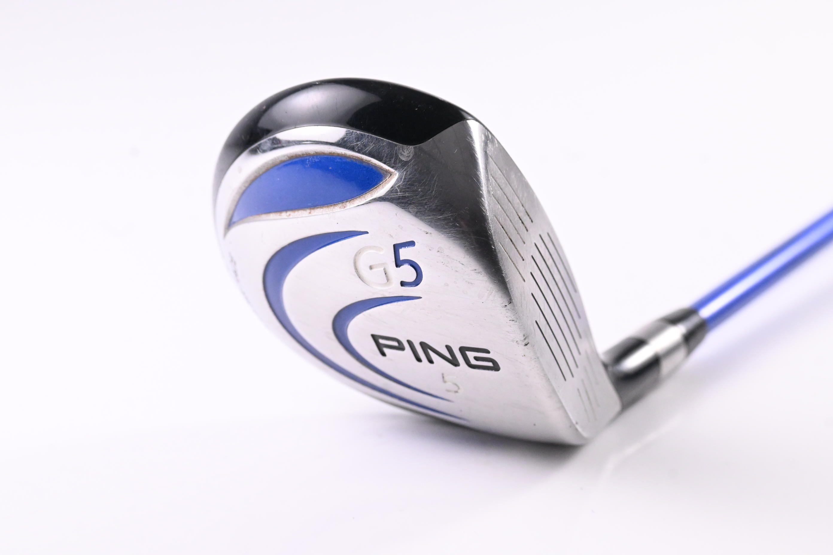 Ping G5 #5 Wood / 18 Degree / Regular Flex Graffaloy Prolaunch Blue 75 Shaft