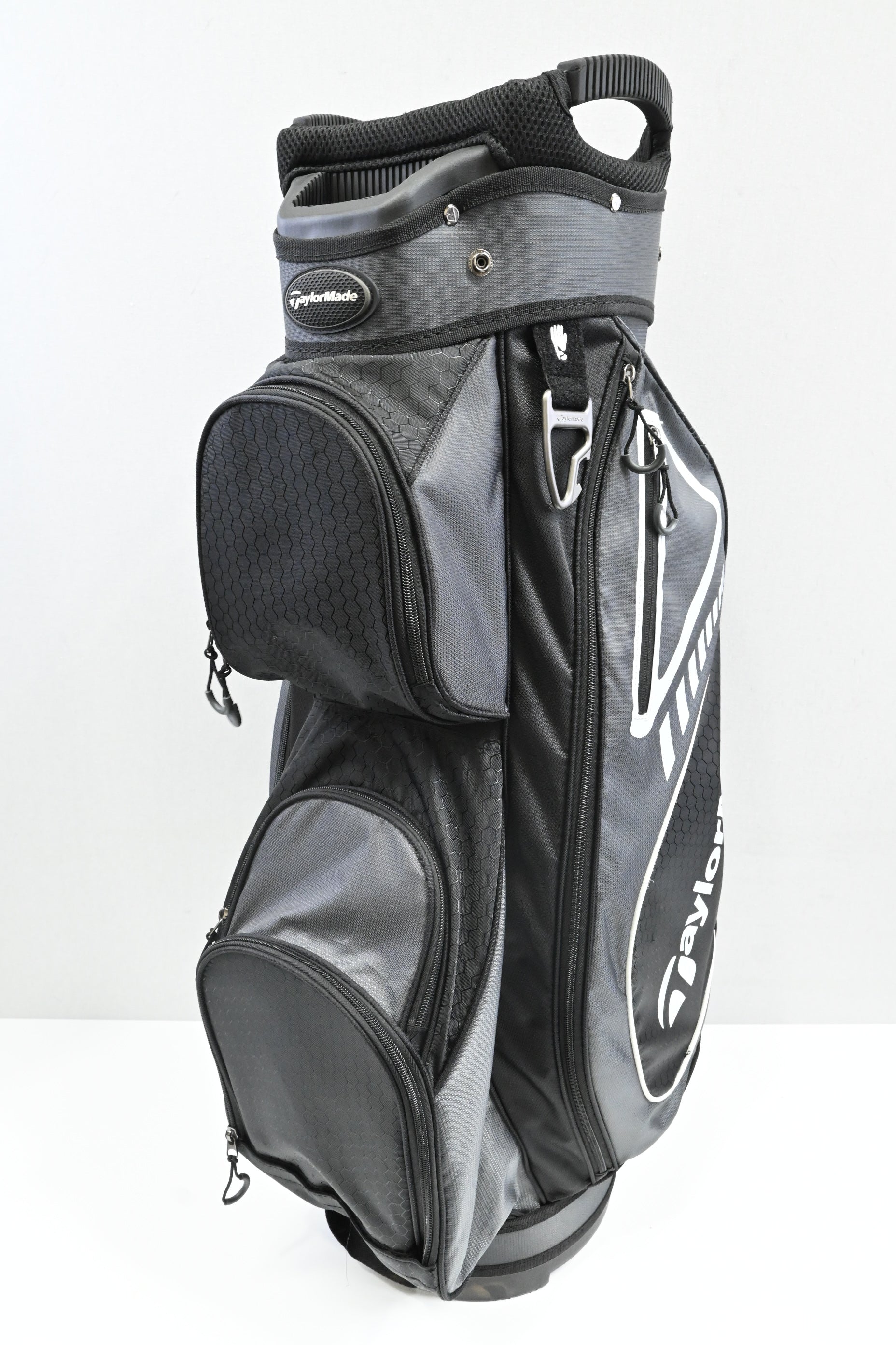 Taylormade Cart Bag / 14-Way Divider / Grey, Black, White