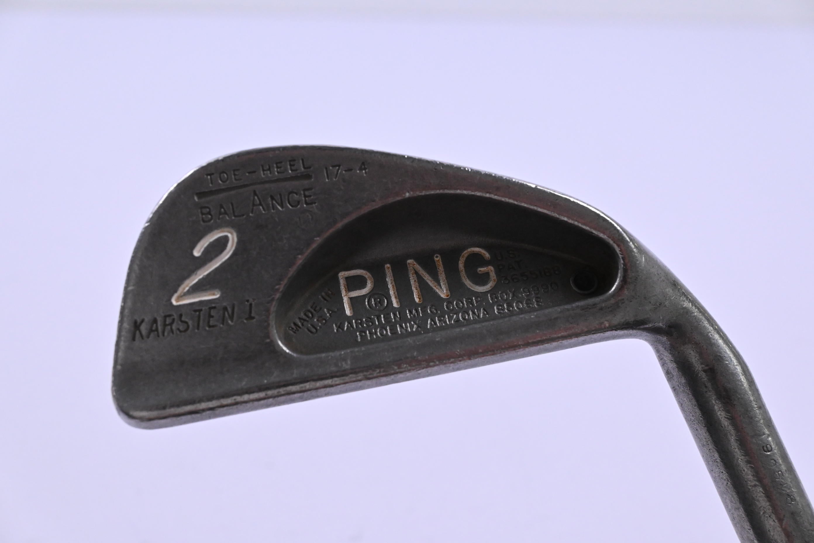 Ping Karsten II #2 Iron / 18.5 Degree / Black Dot / Stiff Flex Ping Shaft