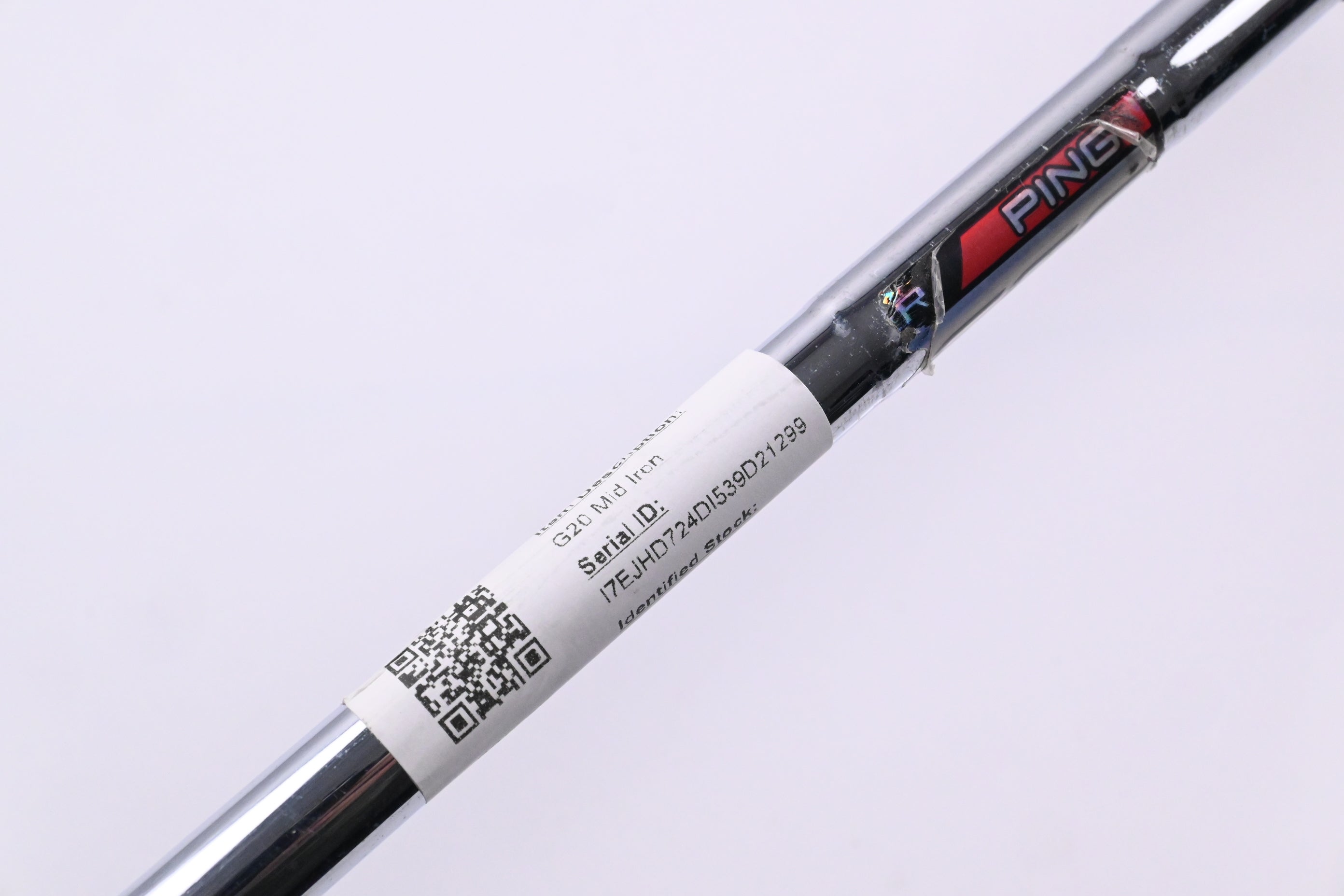 Ping G20 #5 Iron / Yellow Dot / Regular Flex Ping CFS Shaft