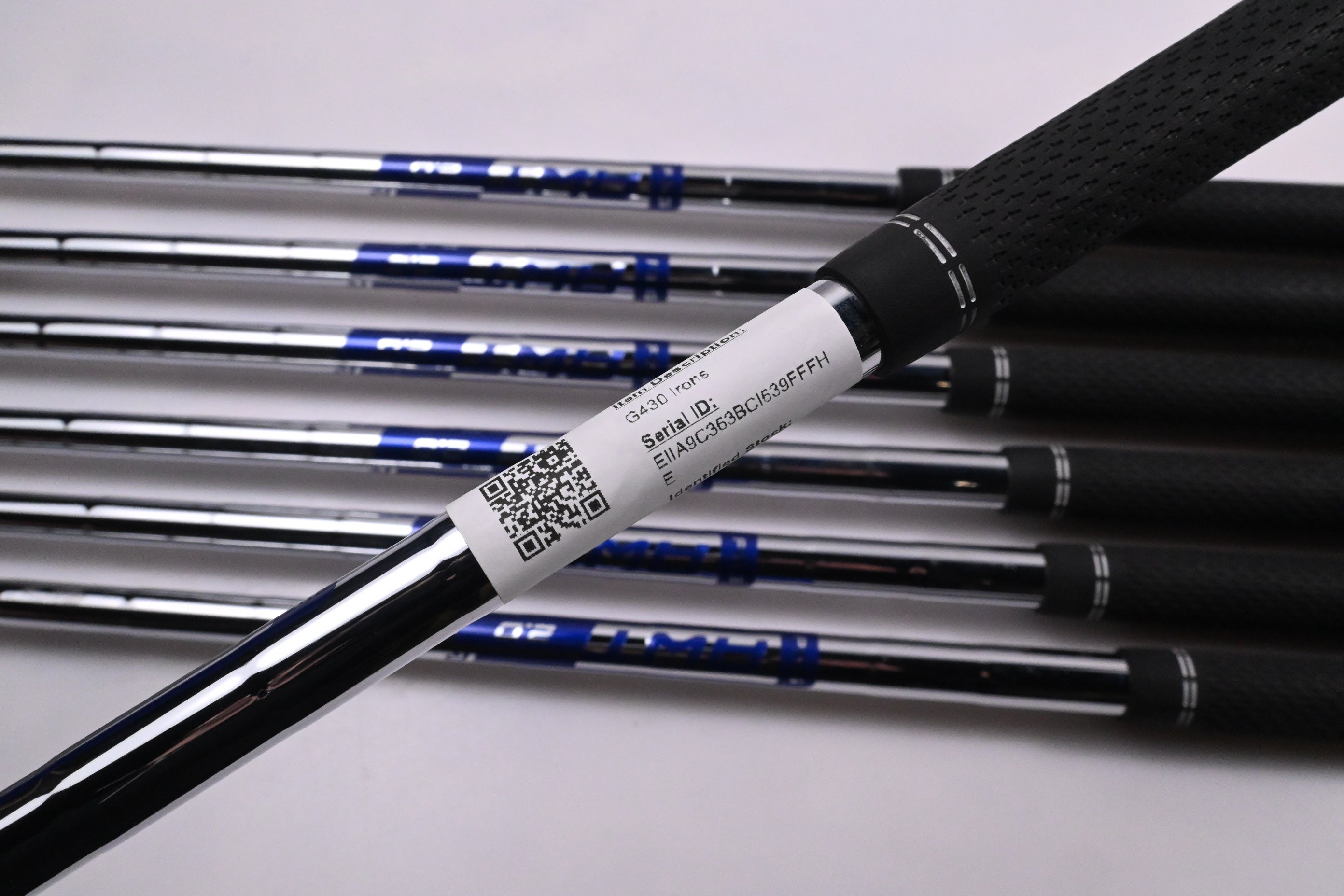 Ping G430 Irons / 6-PW+50°+58° / Red Dot / Regular Flex Ping AWT 2.0 Shafts