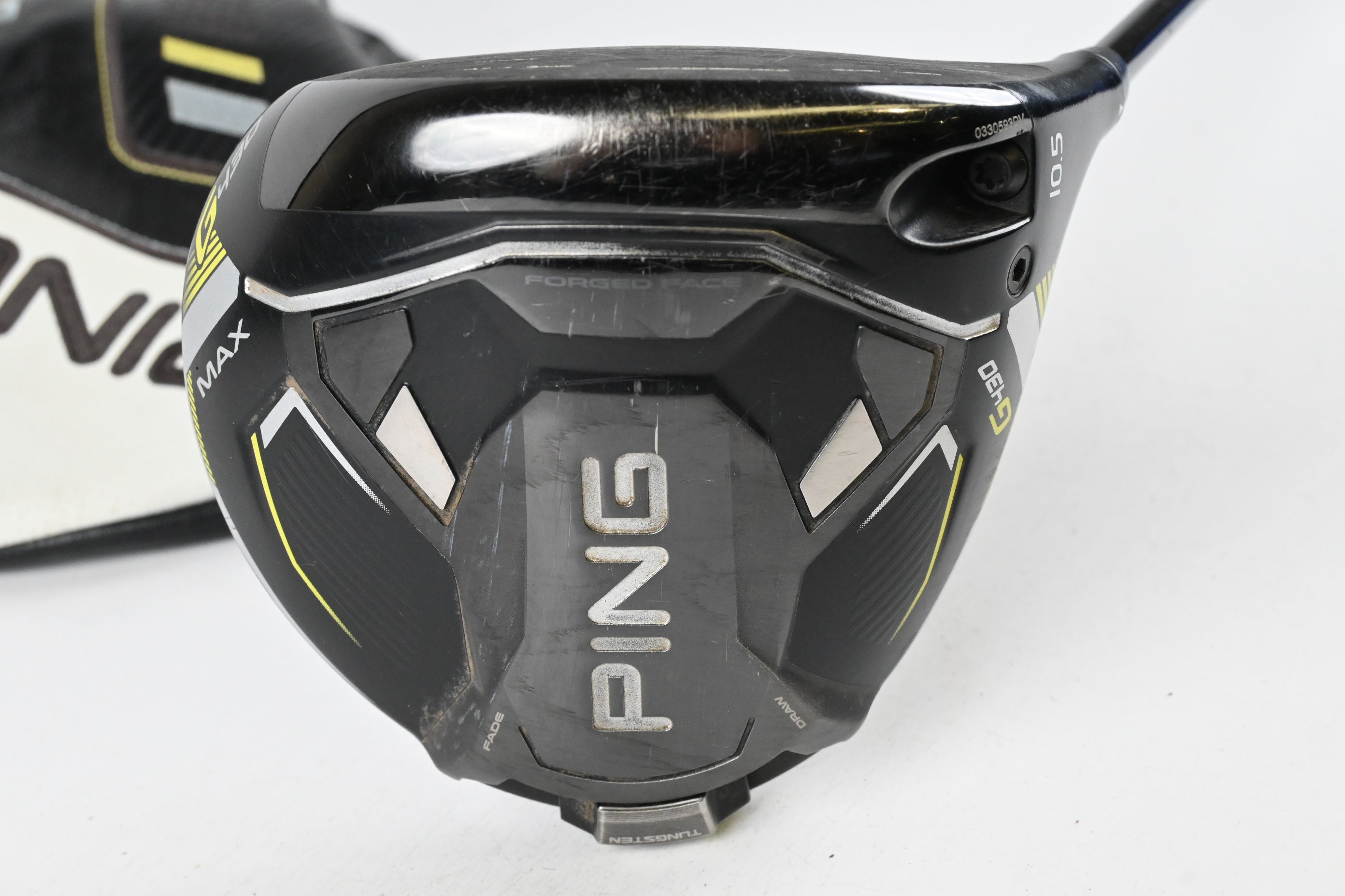 Ping G430 Max Driver / 10.5 Degree / Stiff Flex HZRDUS Smoke Red RDX 60 Shaft