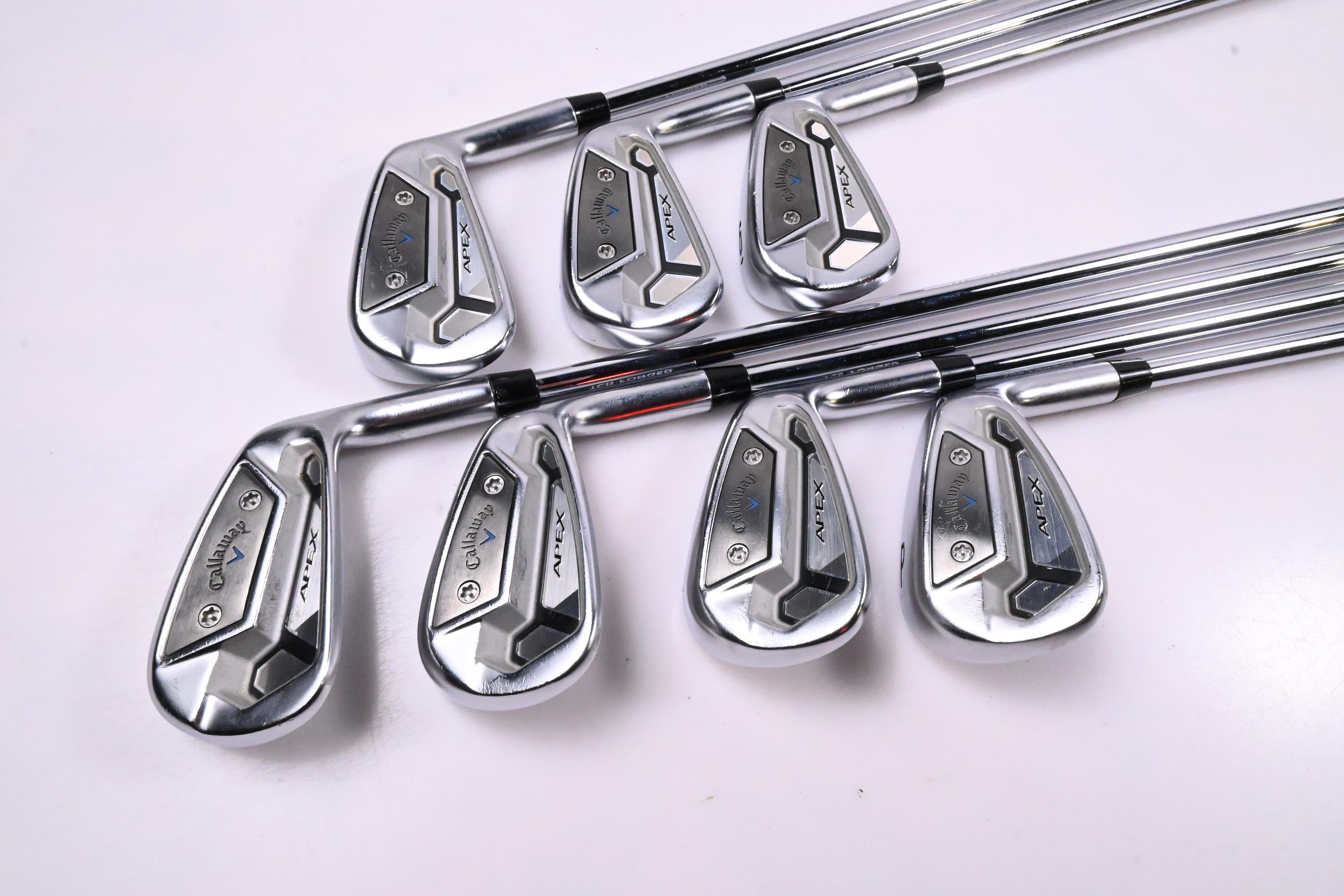 Callaway Apex TCB Irons / 4-PW / Stiff Flex Project X Shafts