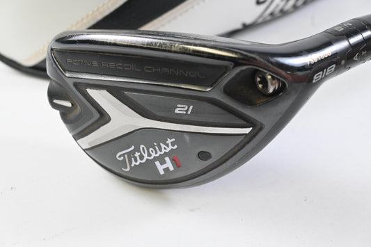 Titleist 818 H1 #3 Hybrid / 21 Degree / Regular Flex Tensei CK Blue 70 Shaft