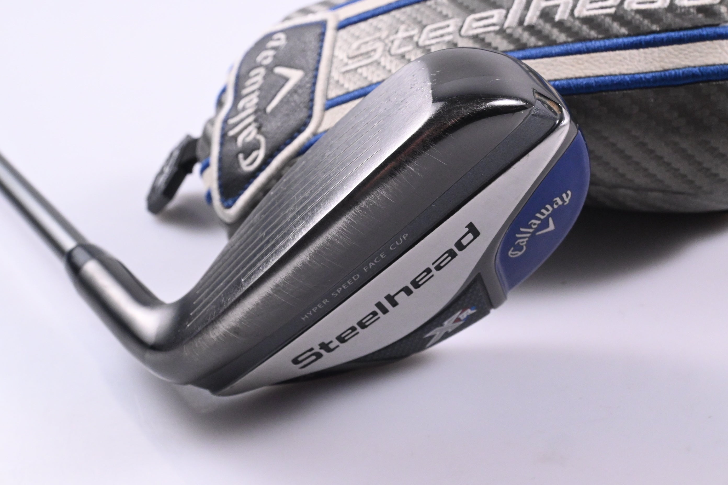 Left Hand Callaway Steelhead XR #4 Hybrid / 22 Degree / Regular Flex Aldila