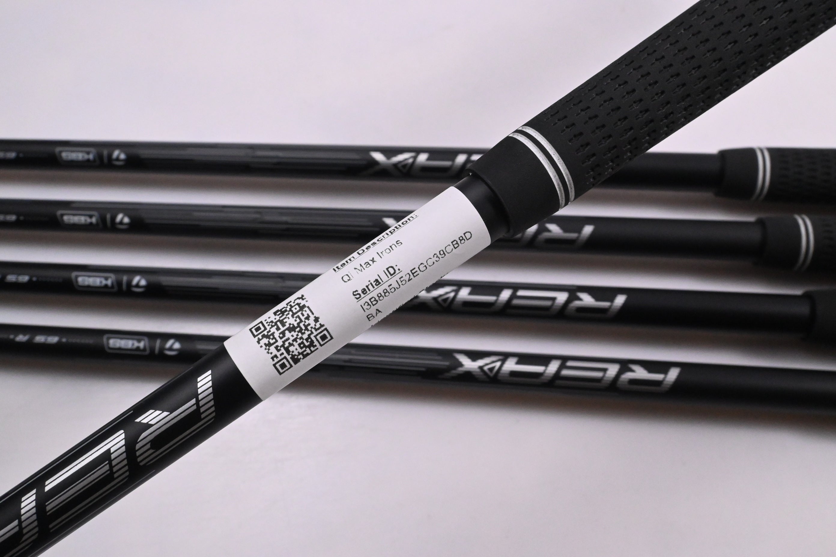 Taylormade Qi Max HL Irons / 6-PW / Regular Flex KBS Reax 65 Shafts