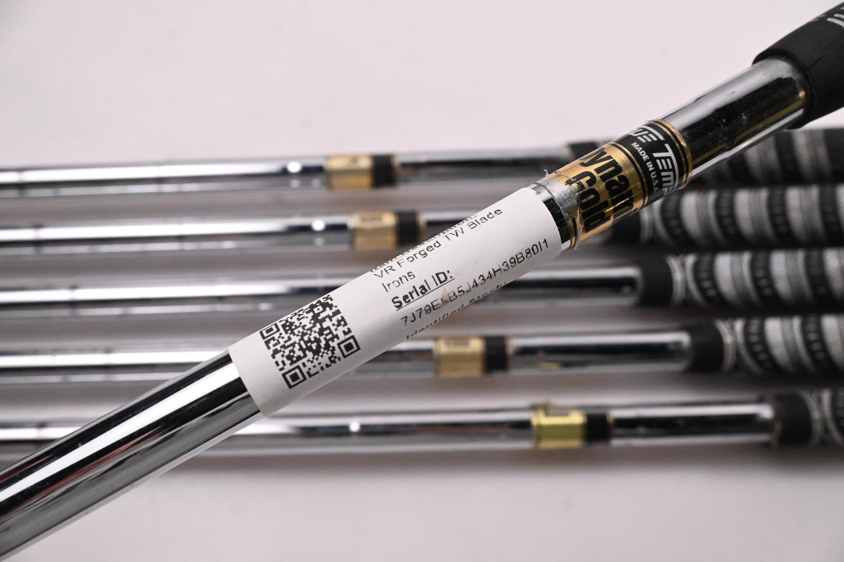 Nike VR Forged TW Blade Irons / 5-PW / Stiff Flex Dynamic Gold S300 Shafts
