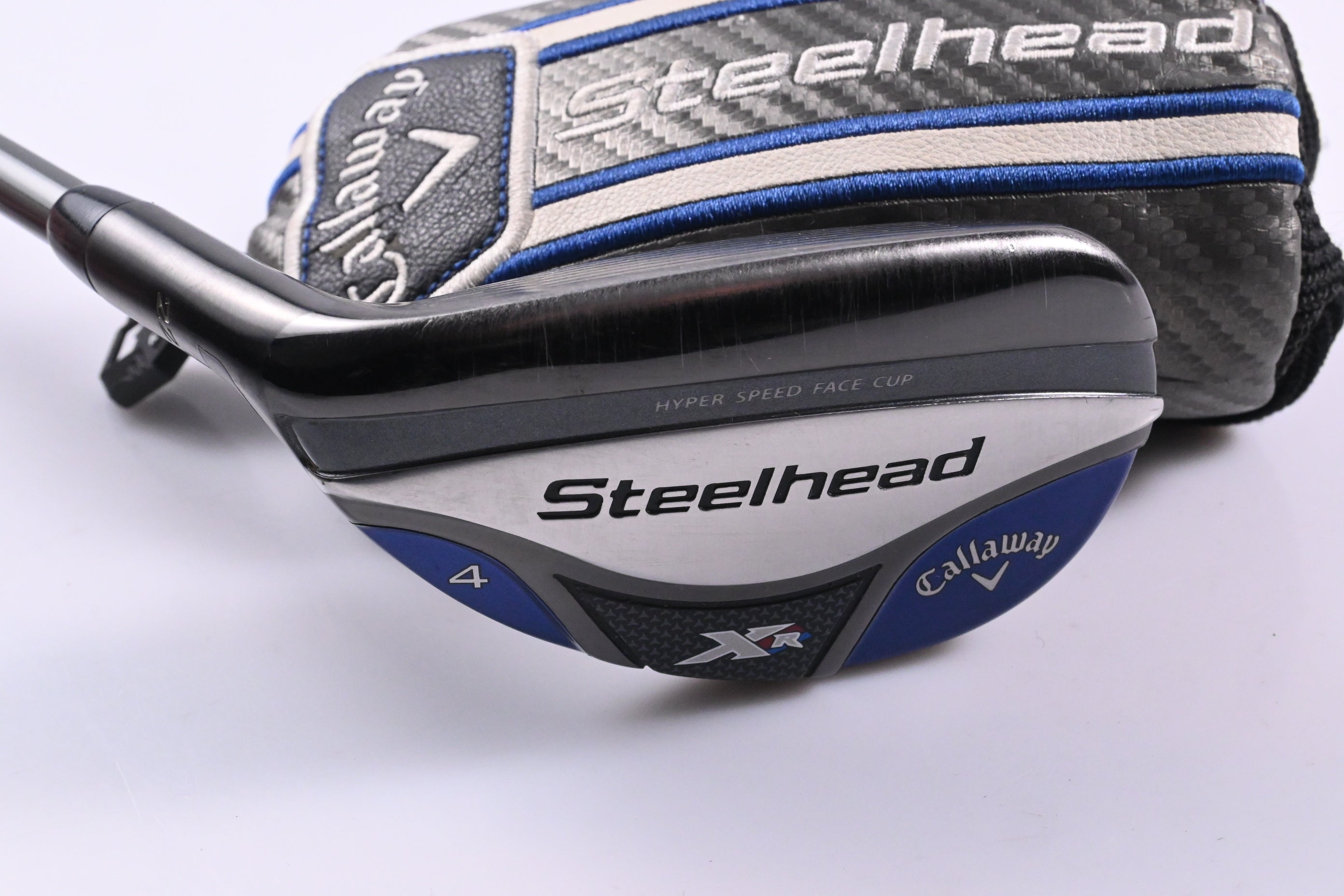 Left Hand Callaway Steelhead XR #4 Hybrid / 22 Degree / Regular Flex Aldila