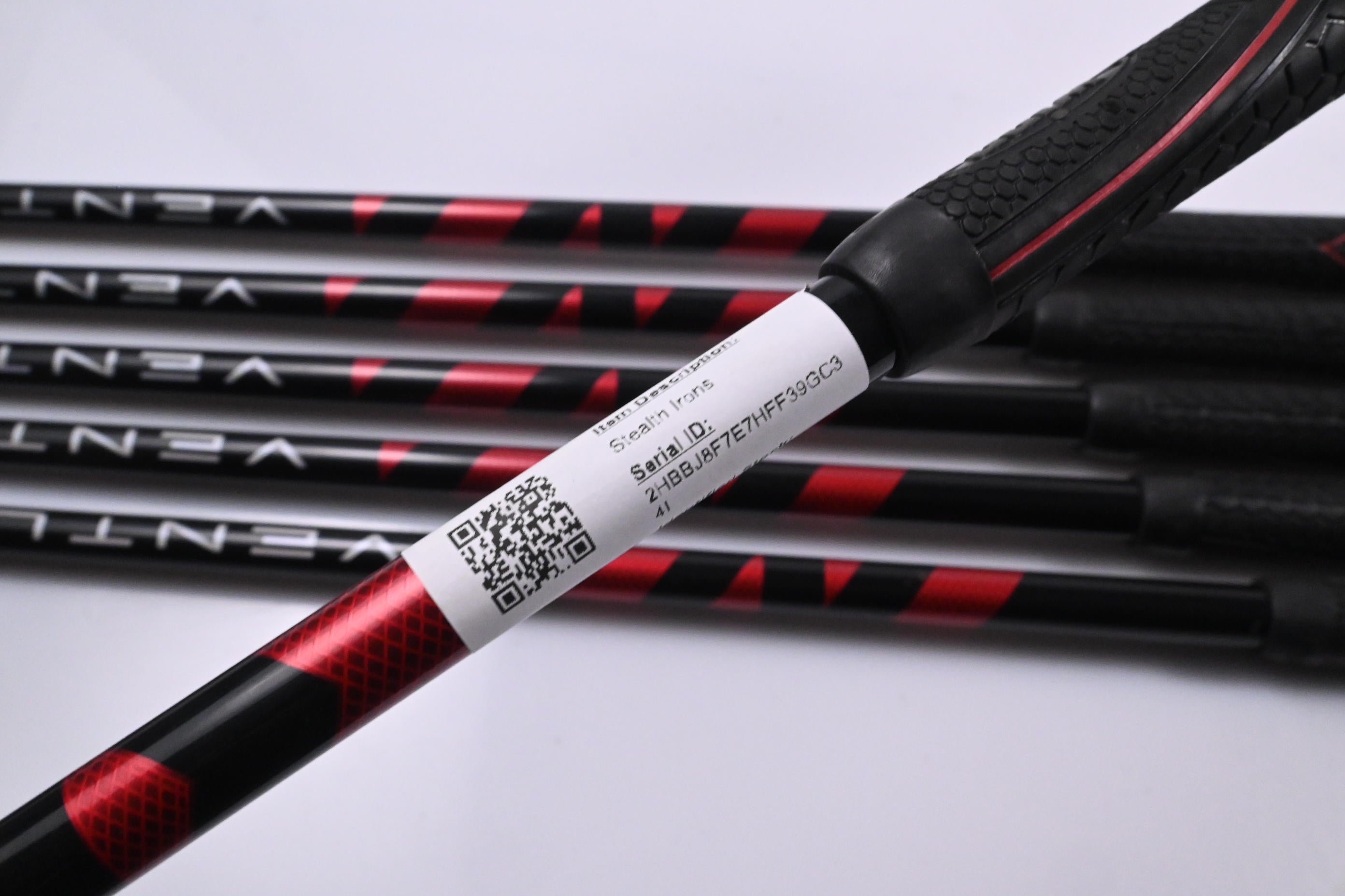 Taylormade Stealth Irons / 6-PW+GW / Senior Flex Fujikura Ventus Red 5 Shaft