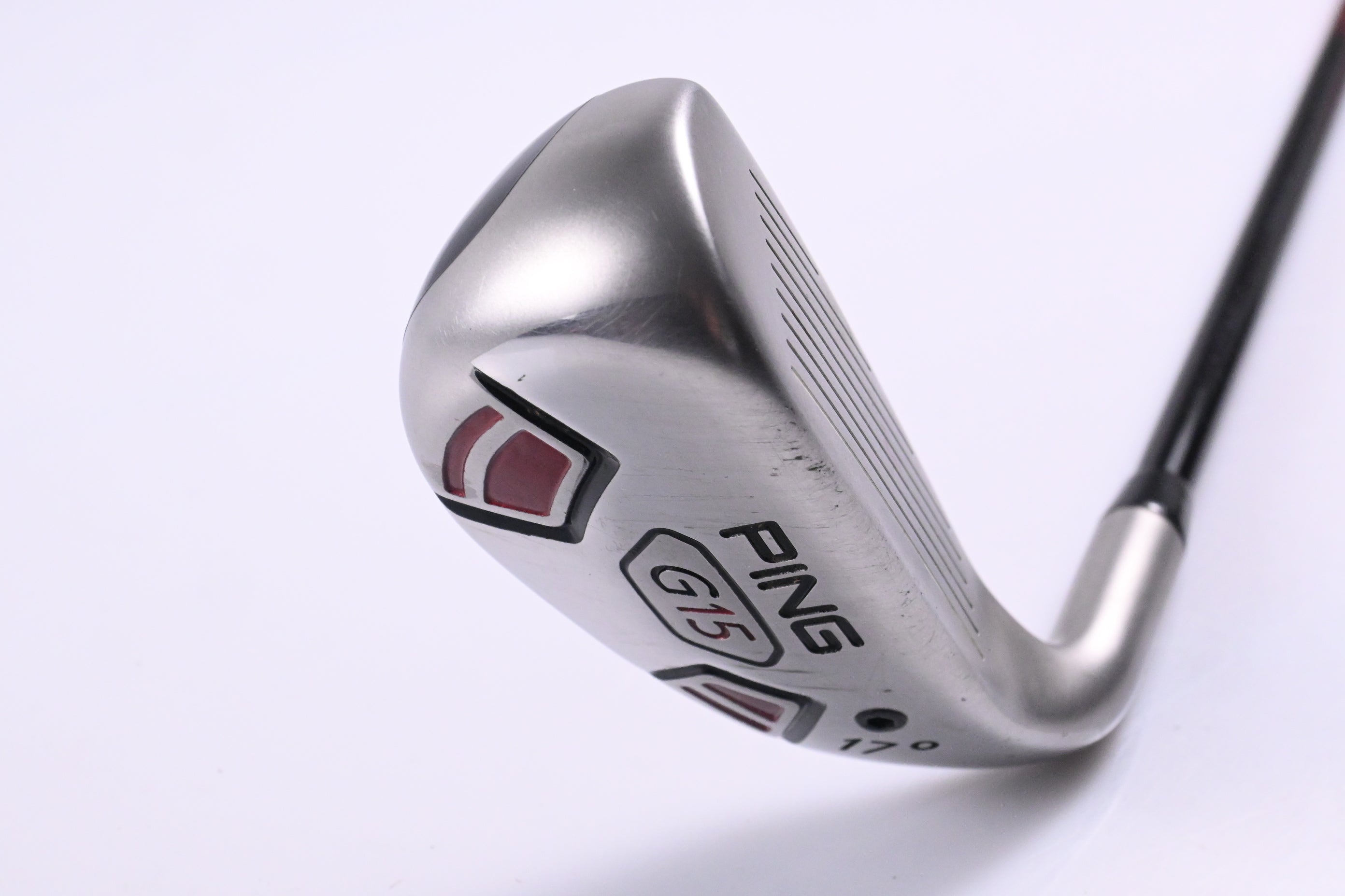 Ping G15 #2 Hybrid / 17 Degree / Stiff Flex Aldila Serrano 85 Shaft