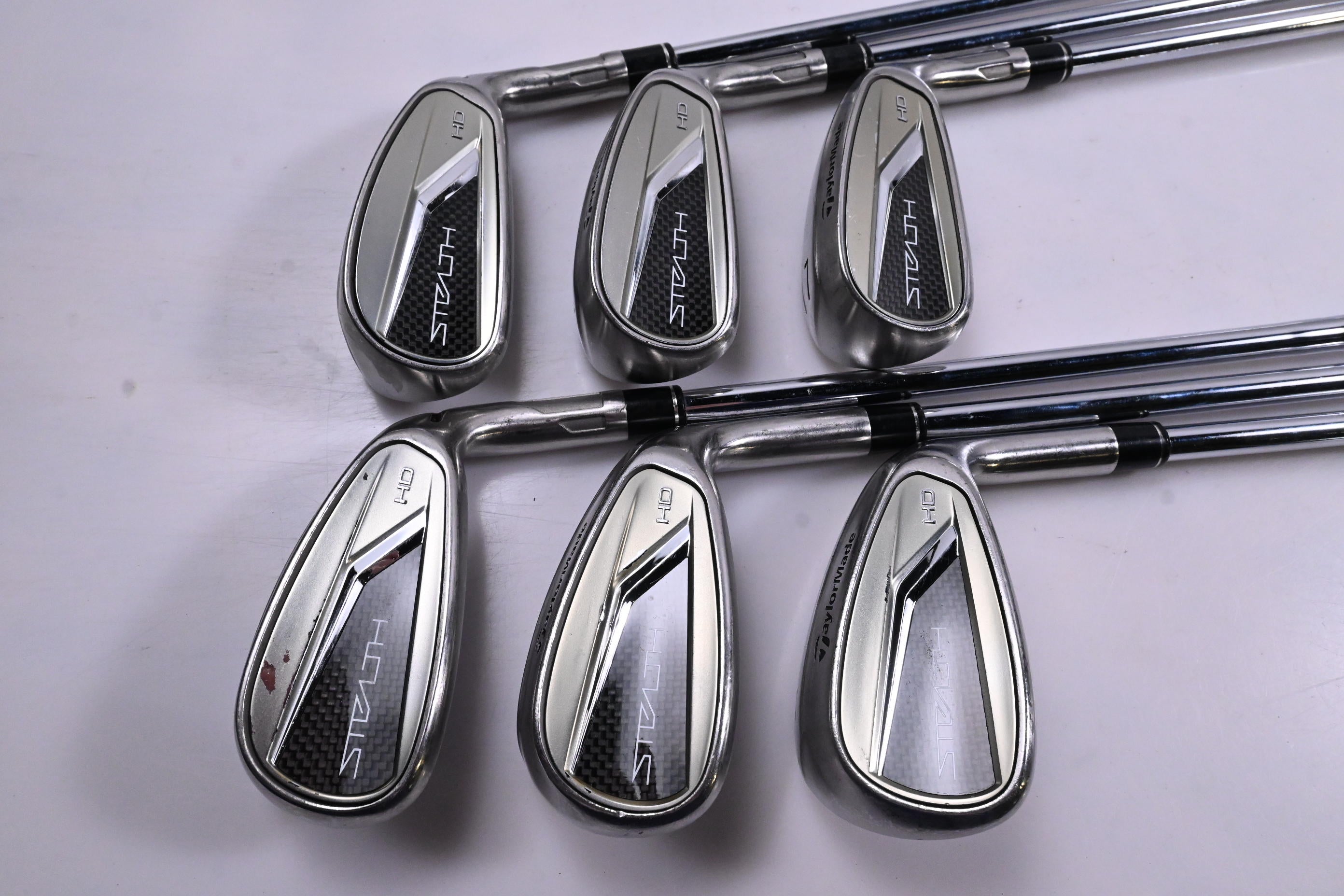 Taylormade Stealth HD Irons / 5-PW / Stiff Flex KBS MAX MT 85 Shafts