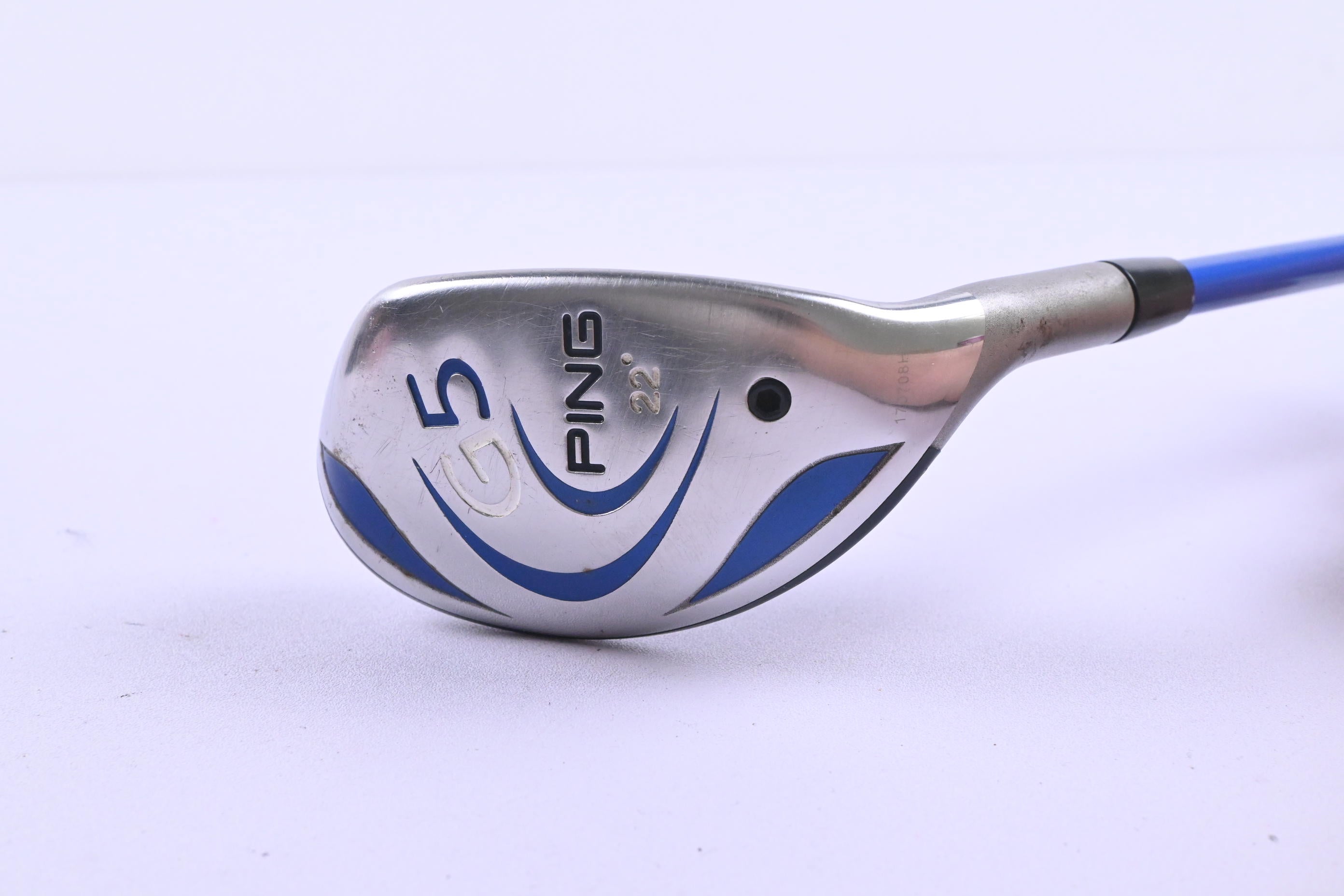 Ping G5 #4 Hybrid / 22 Degree / Regular Flex Grafalloy ProLaunch Blue Shaft