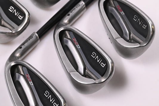 Ping G25 Irons / 7-PW+SW / Black Dot / Regular Flex Ping TFC 189 Shafts