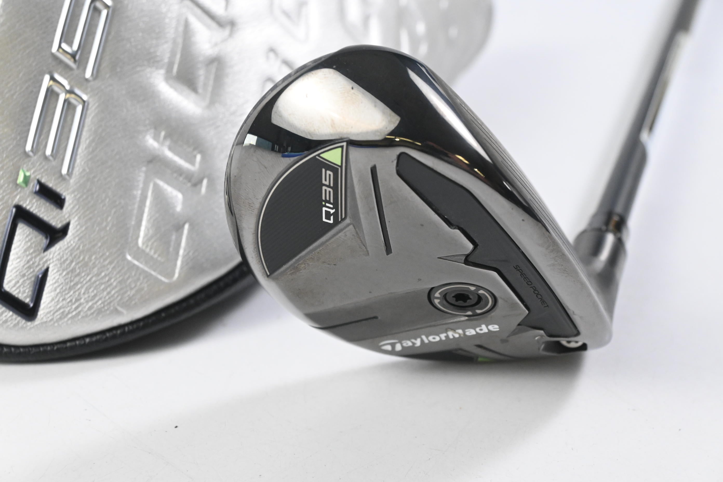 Taylormade Qi35 #4 Hybrid / 22 Degree / Regular Flex Ventus Blue 6 Shaft