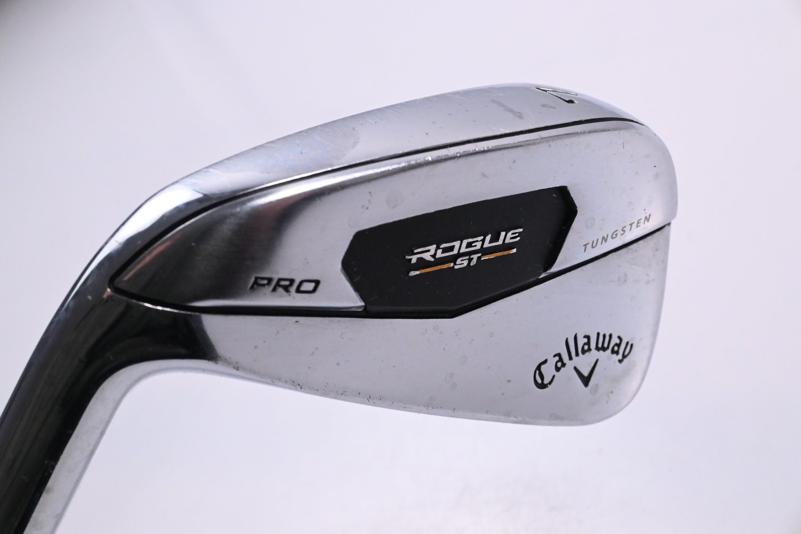 Left Hand Callaway Rogue ST Pro #7 Iron / 30.5 Degree / Regular Flex Rifle 105GR