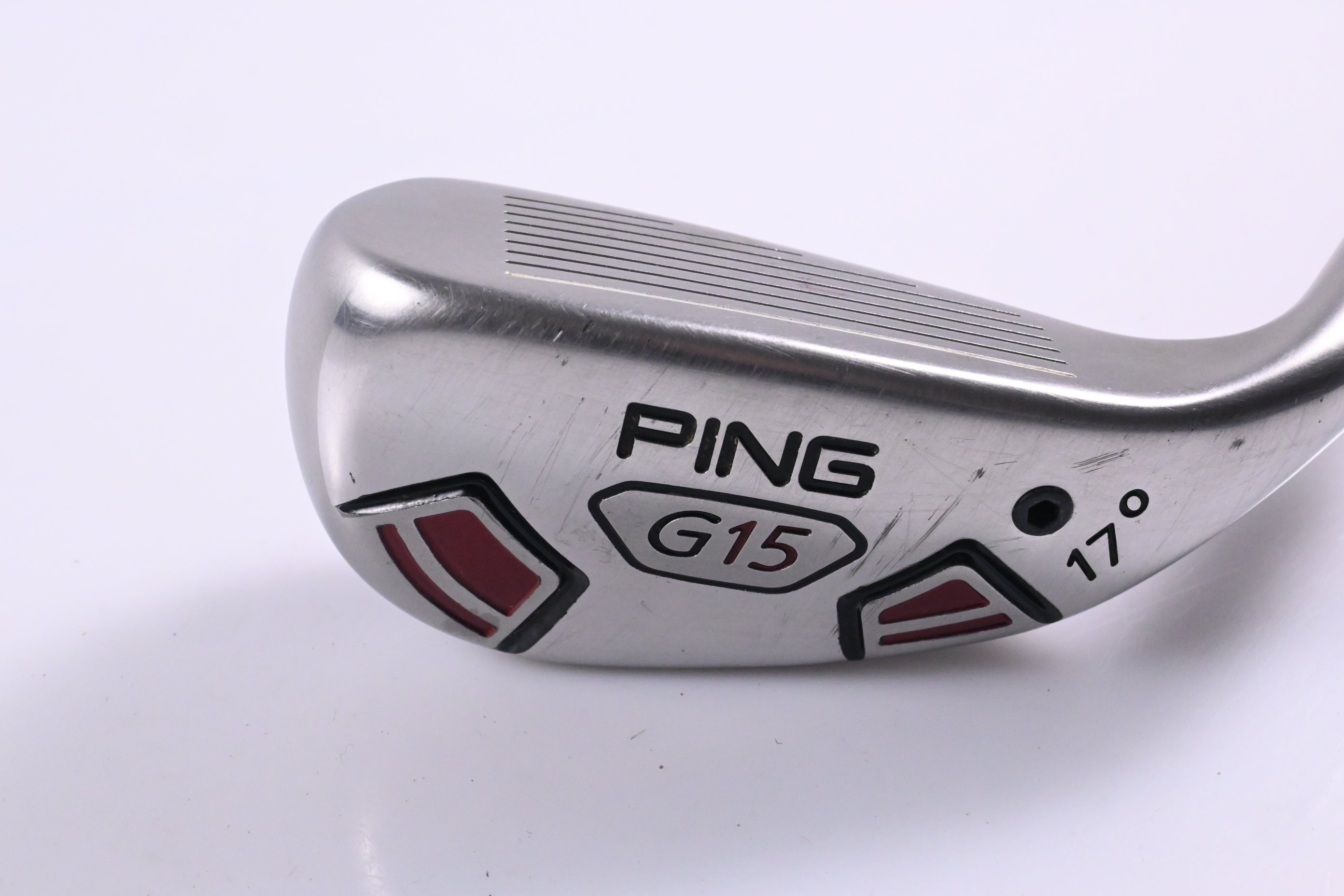 Ping G15 #2 Hybrid / 17 Degree / Stiff Flex Aldila Serrano 85 Shaft