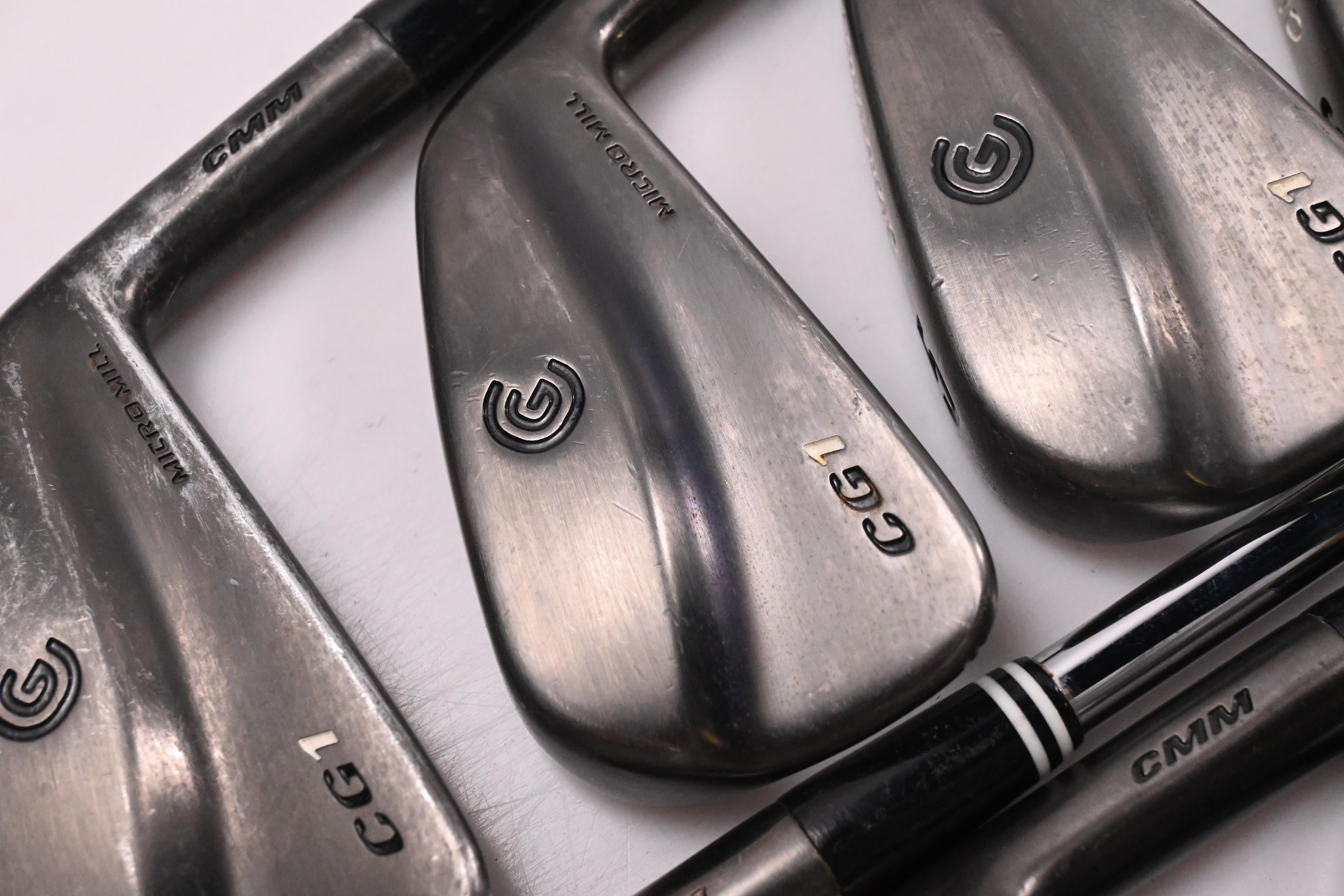 Cleveland CG1 Black Pearl Irons / 3-PW / Stiff Flex Dynamic Gold S300 Shafts