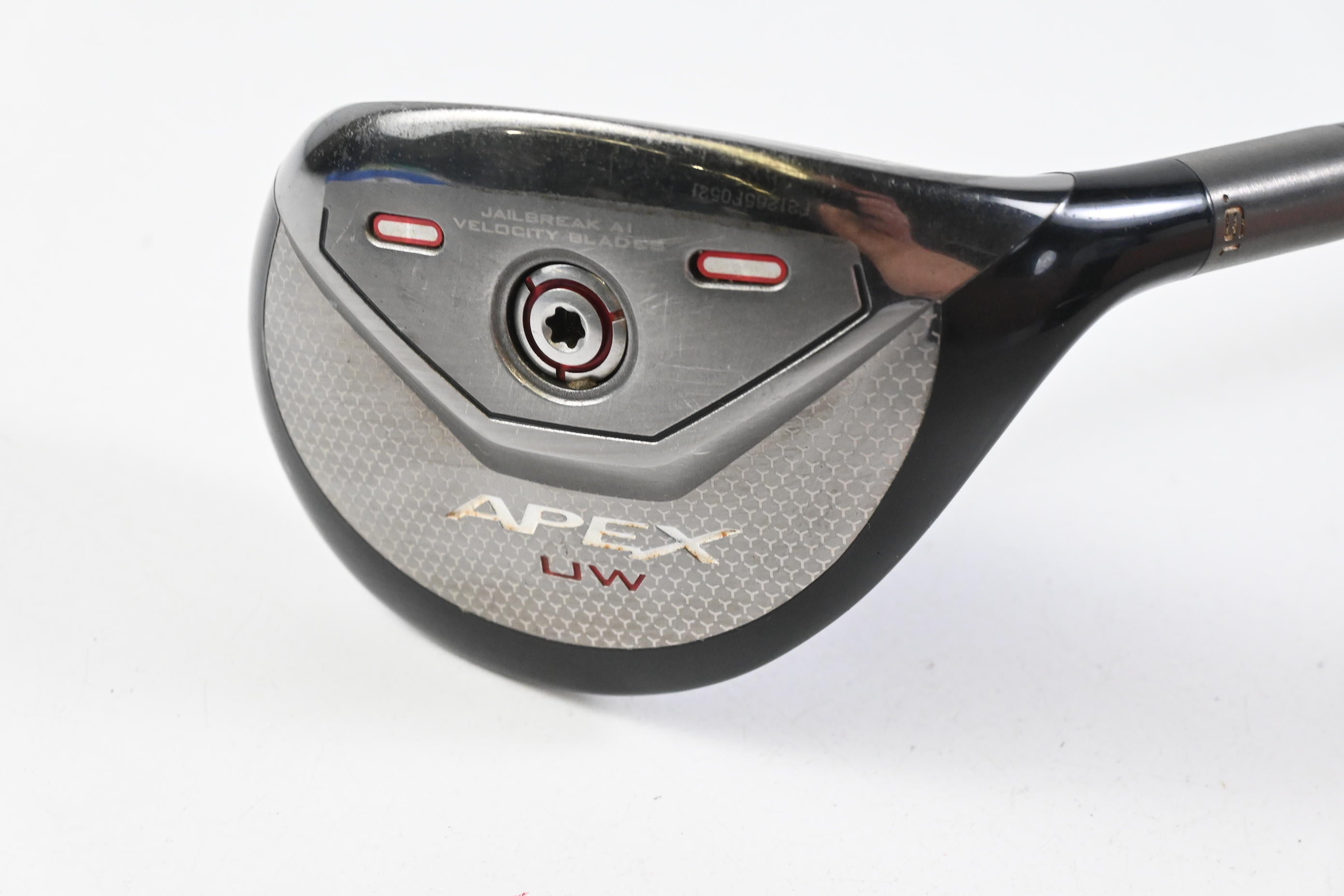 Callaway Apex UW #3 Hybrid / 19 Degree / Stiff Flex Hzrdus Smoke Black RDX 70