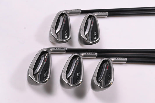Ping G25 Irons / 7-PW+SW / Black Dot / Regular Flex Ping TFC 189 Shafts