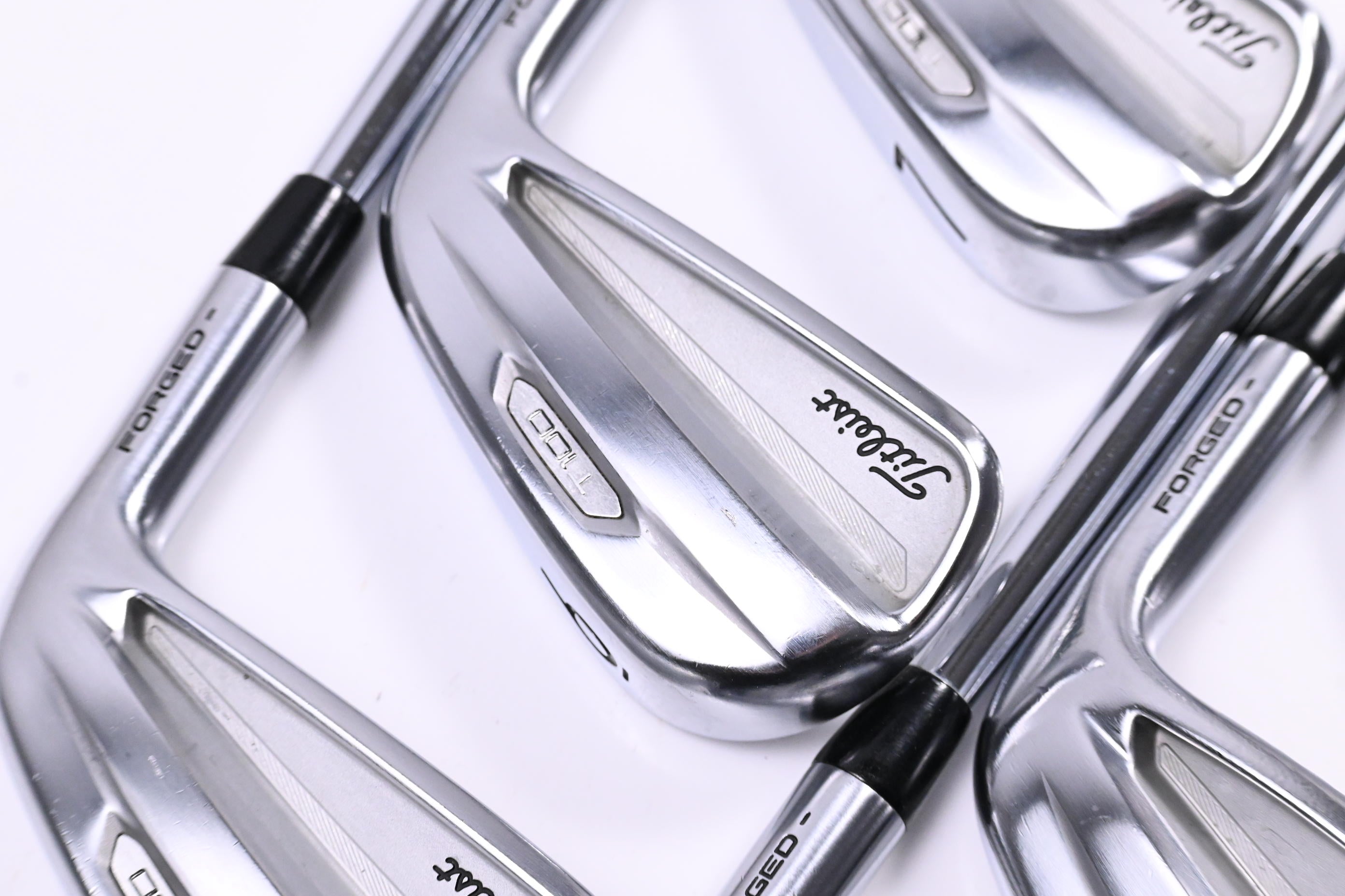 Titleist T100 2021 Irons / 5-PW / Stiff Flex AMT Tour White S300 Shafts