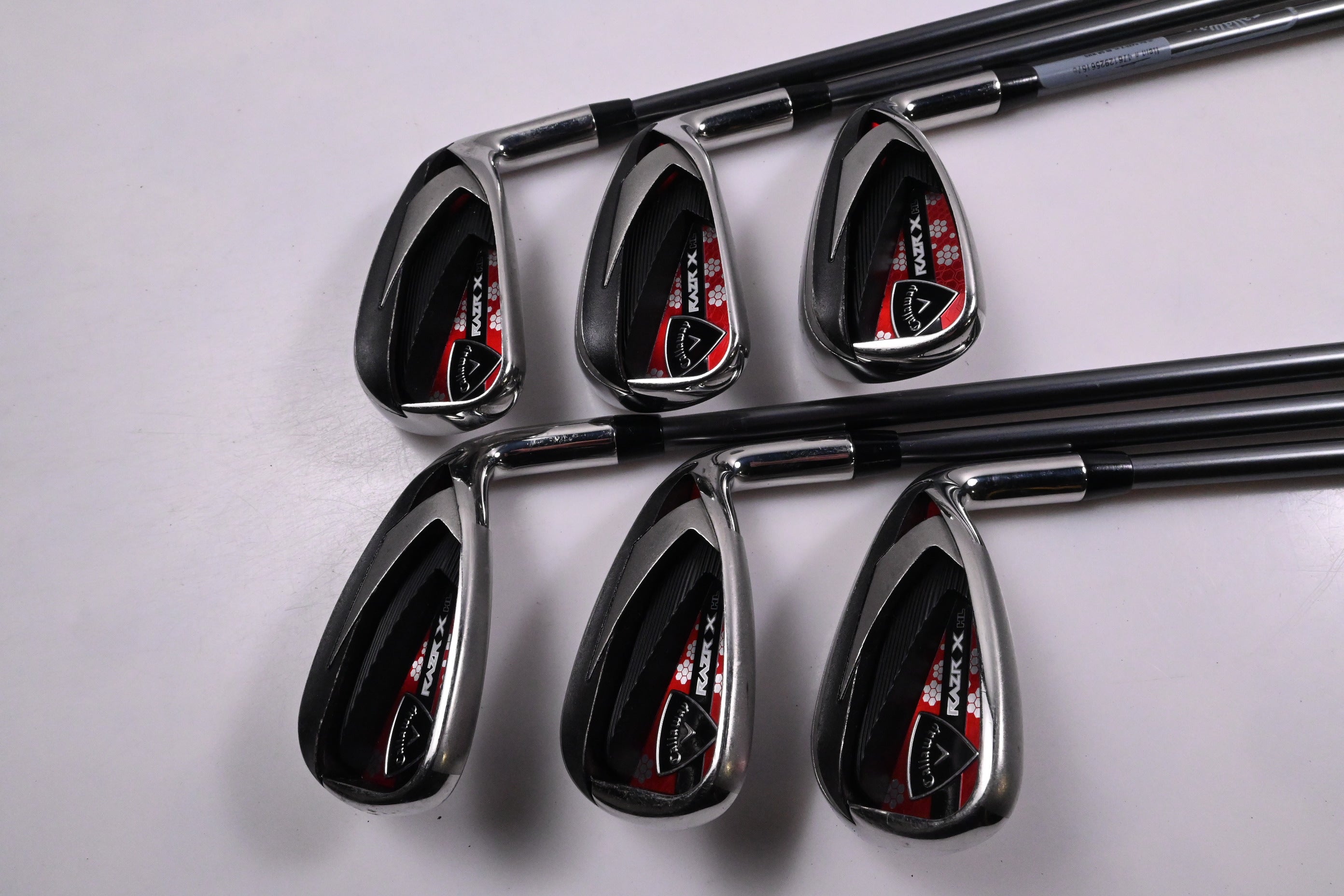 Ladies Callaway RAZR HL Irons / 6-PW+SW / Ladies Flex Callaway 50 Shafts