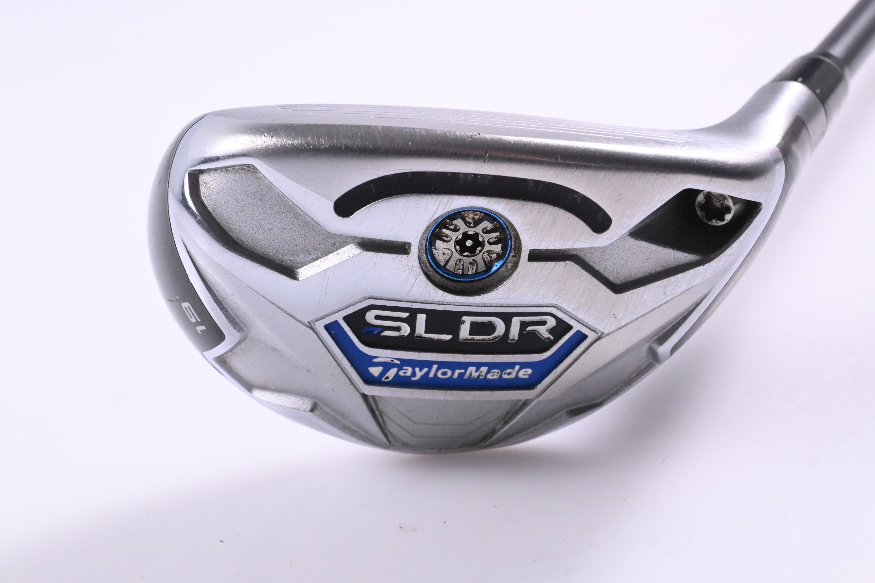 Taylormade SLDR #3 Hybrid / 19 Degree / Stiff Flex Fujikura Speeder 82 Shaft