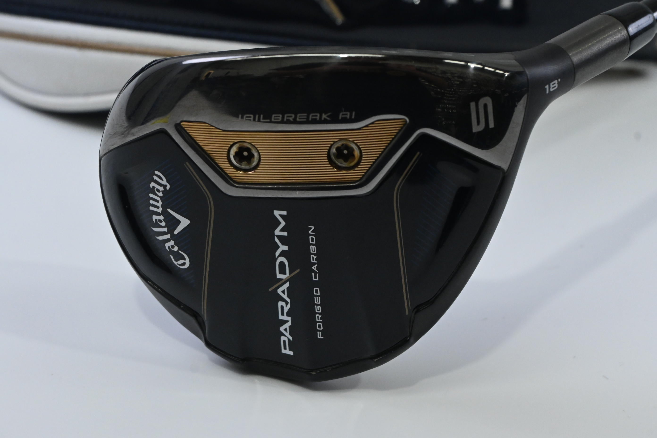 Callaway Paradym #5 Wood / 18 Degree / Stiff Flex Kai'li White 70 Shaft