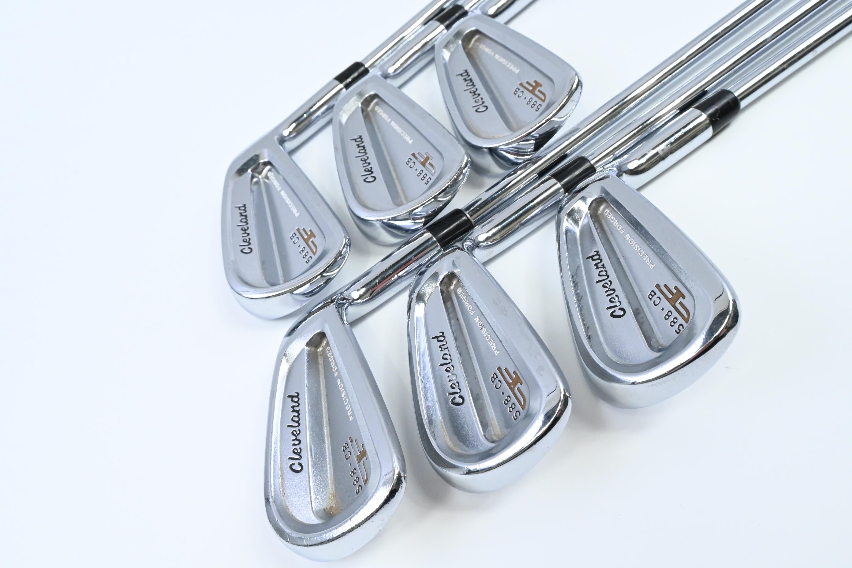 Cleveland 588 CB Forged Irons / 5-PW / Regular Flex NS Pro 840 Shafts