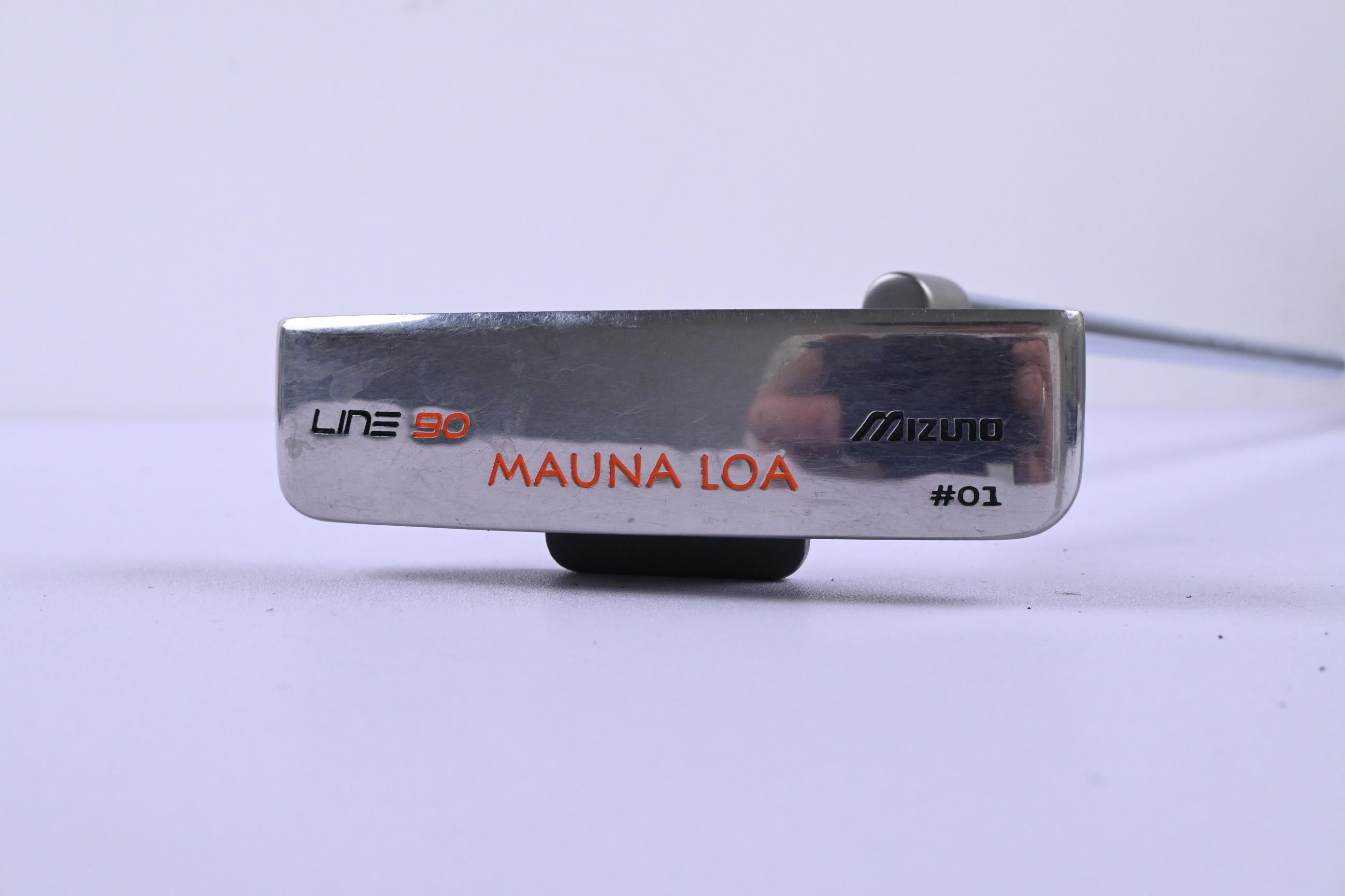 Mizuno Line 90 Orange Mauna Loa Putter / 35 Inch
