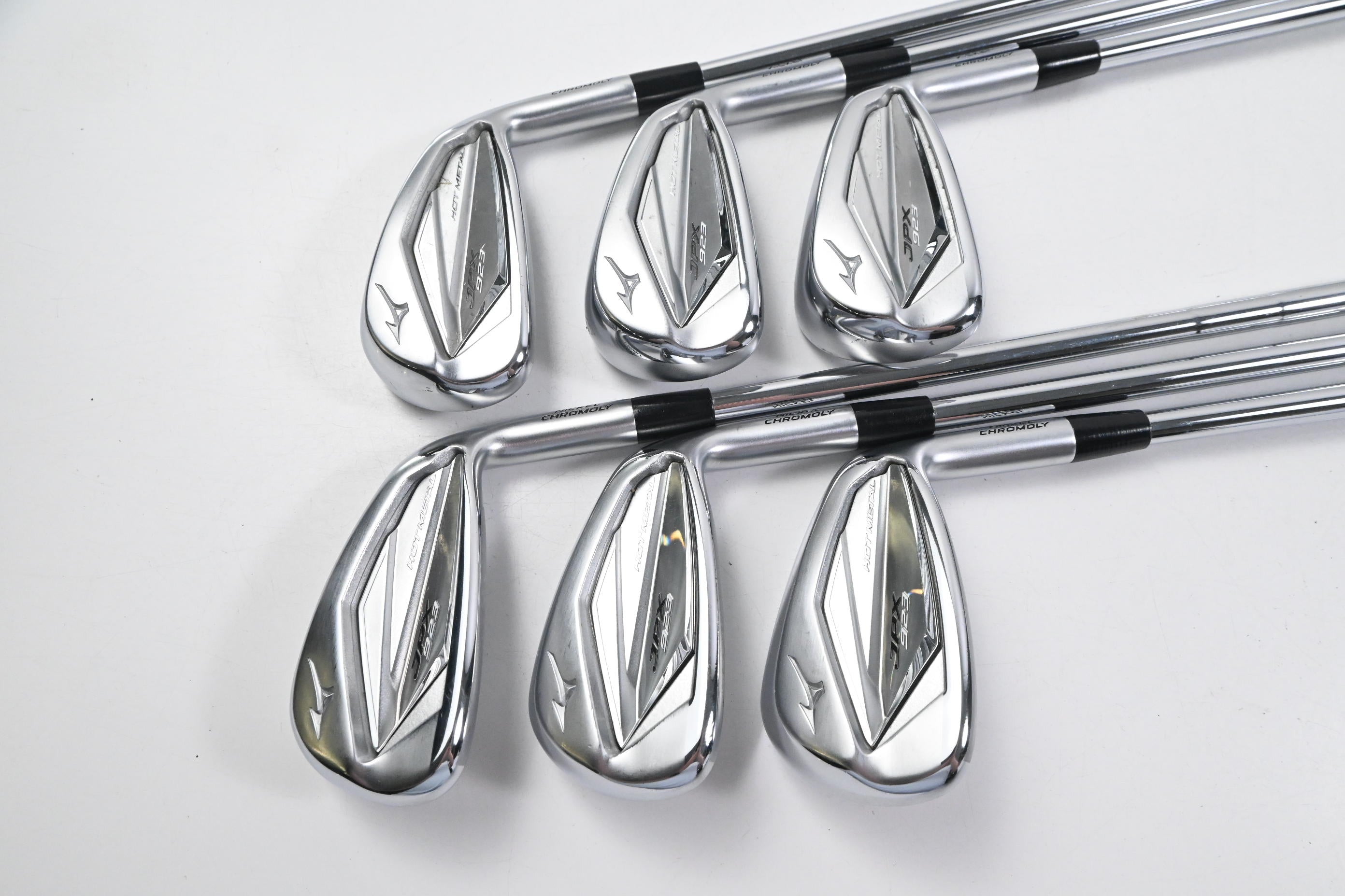 Mizuno JPX 923 Hot Metal Irons / 5-PW / Regular Flex KBS Tour Lite Shafts