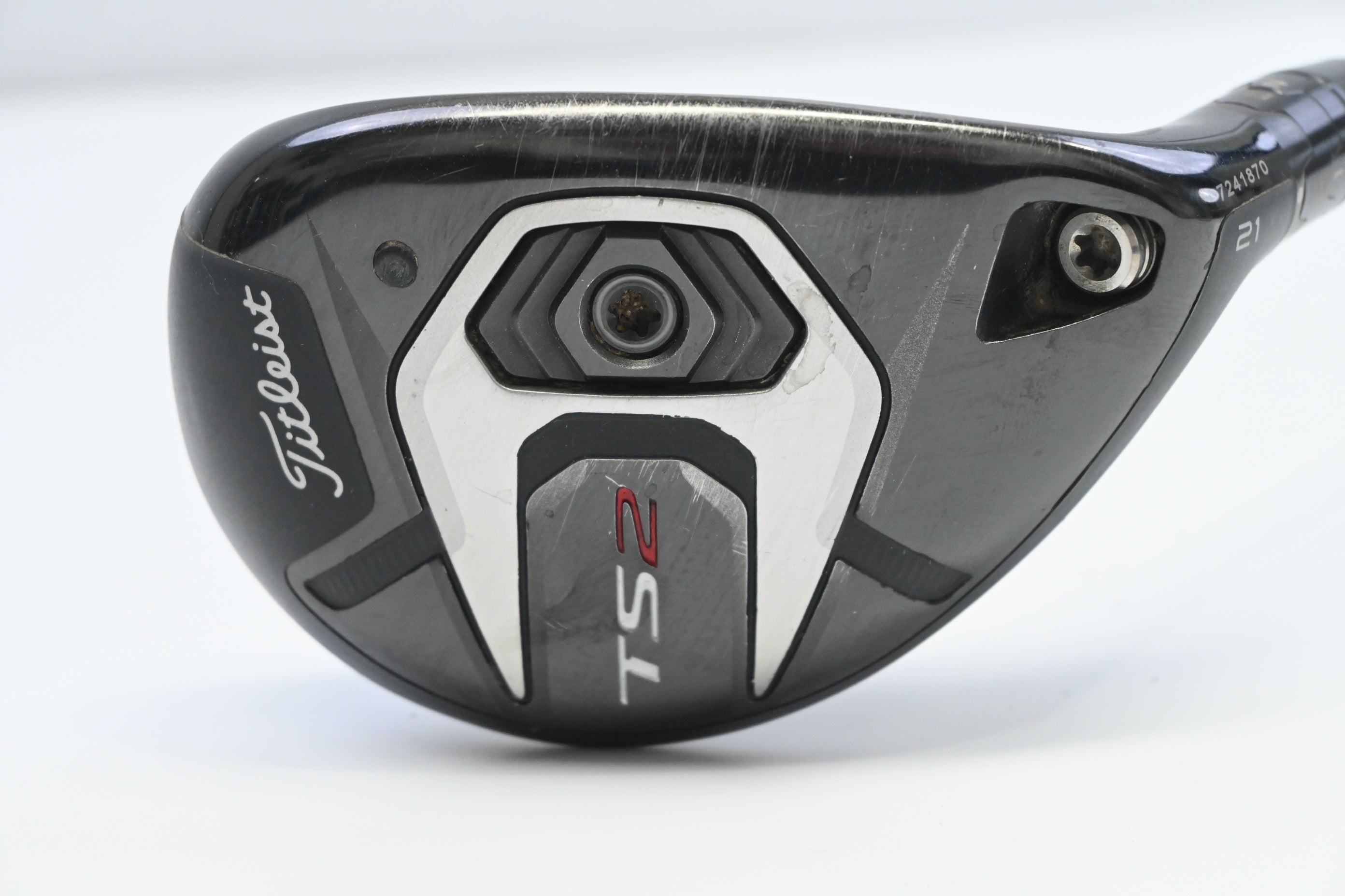 Titleist TS2 #3 Hybrid / 21 Degree / Stiff Flex Tensei AV Blue 80 Shaft