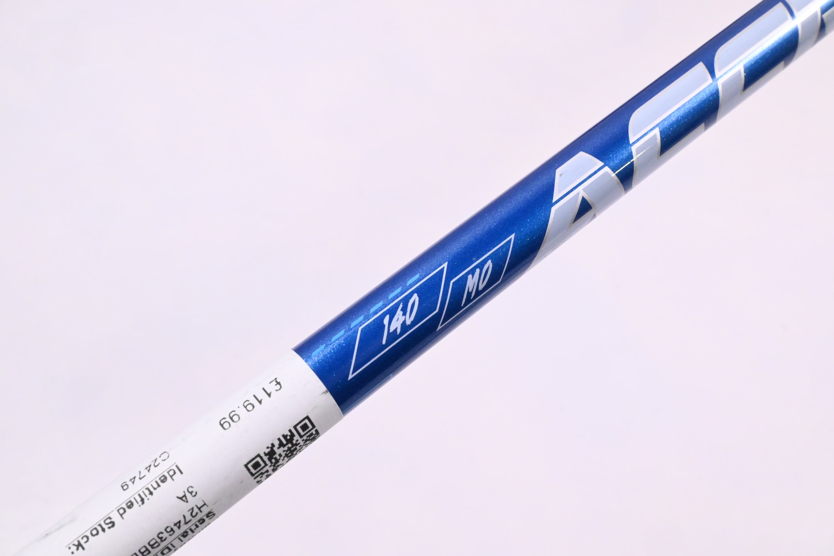 Accra GX Blue 100 Series 140 #3 Wood Shaft / Ladies Flex / Ping 3rd Gen