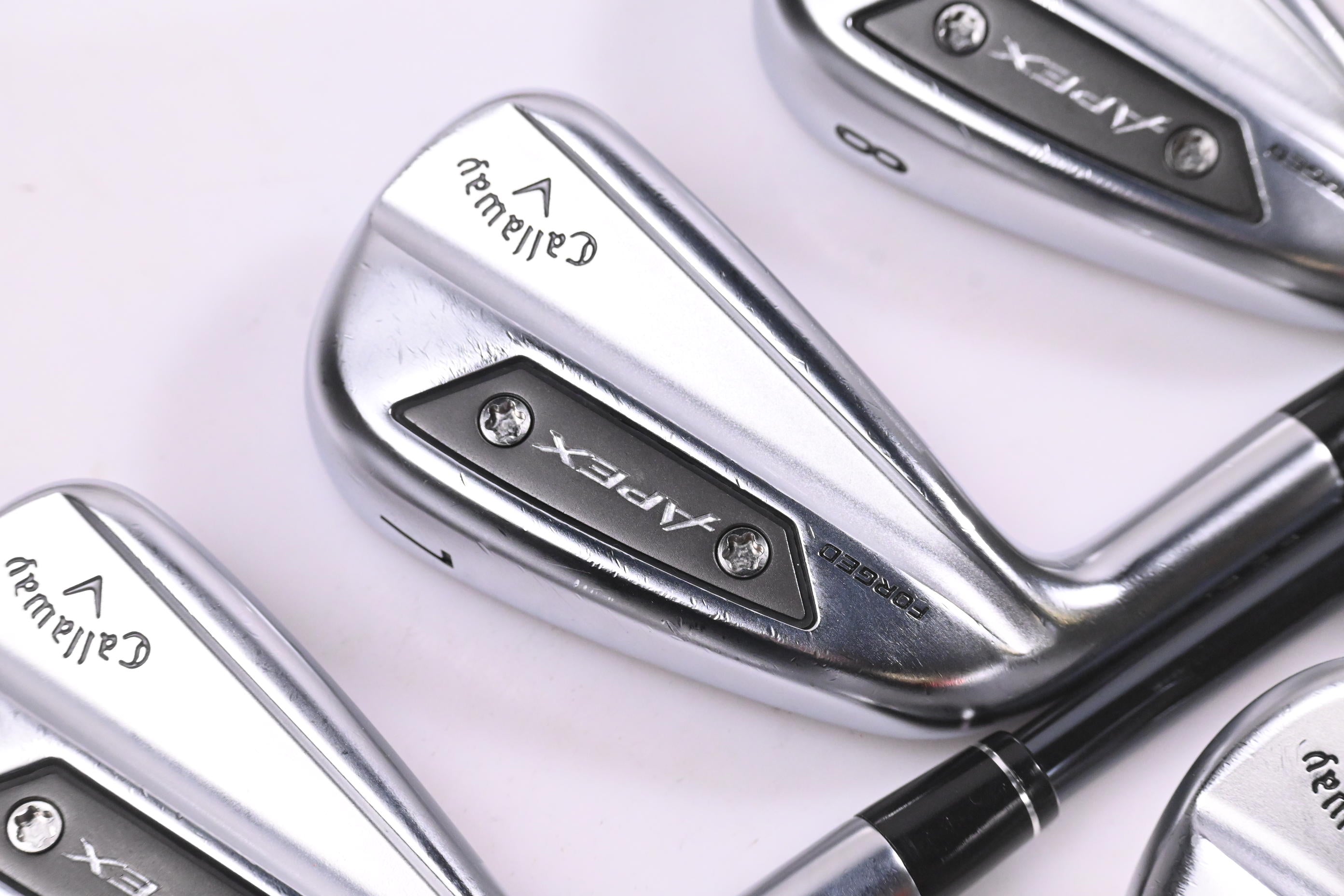 Left Hand Callaway Apex Ai200 Irons / 6-PW+GW / Regular Flex UST Recoil Dart HDC