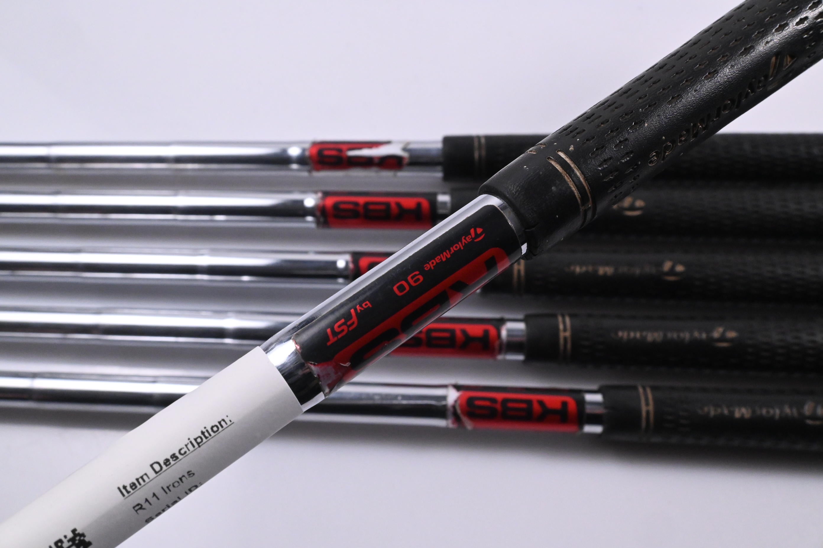 Taylormade R11 Irons / 5-PW / Regular Flex KBS Taylormade 90 Shafts