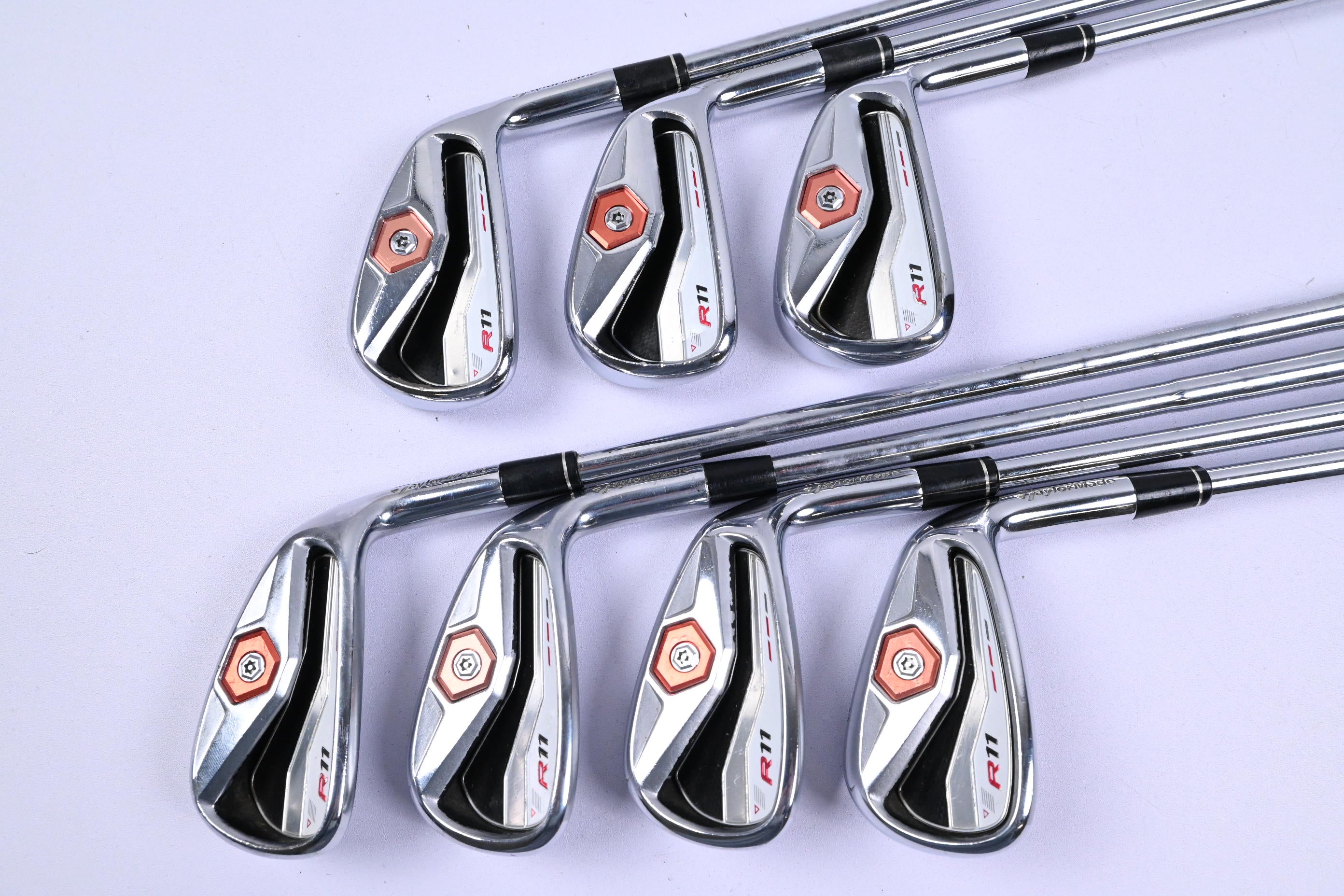 Taylormade R11 Irons / 4-PW / Regular Flex Steel Shafts
