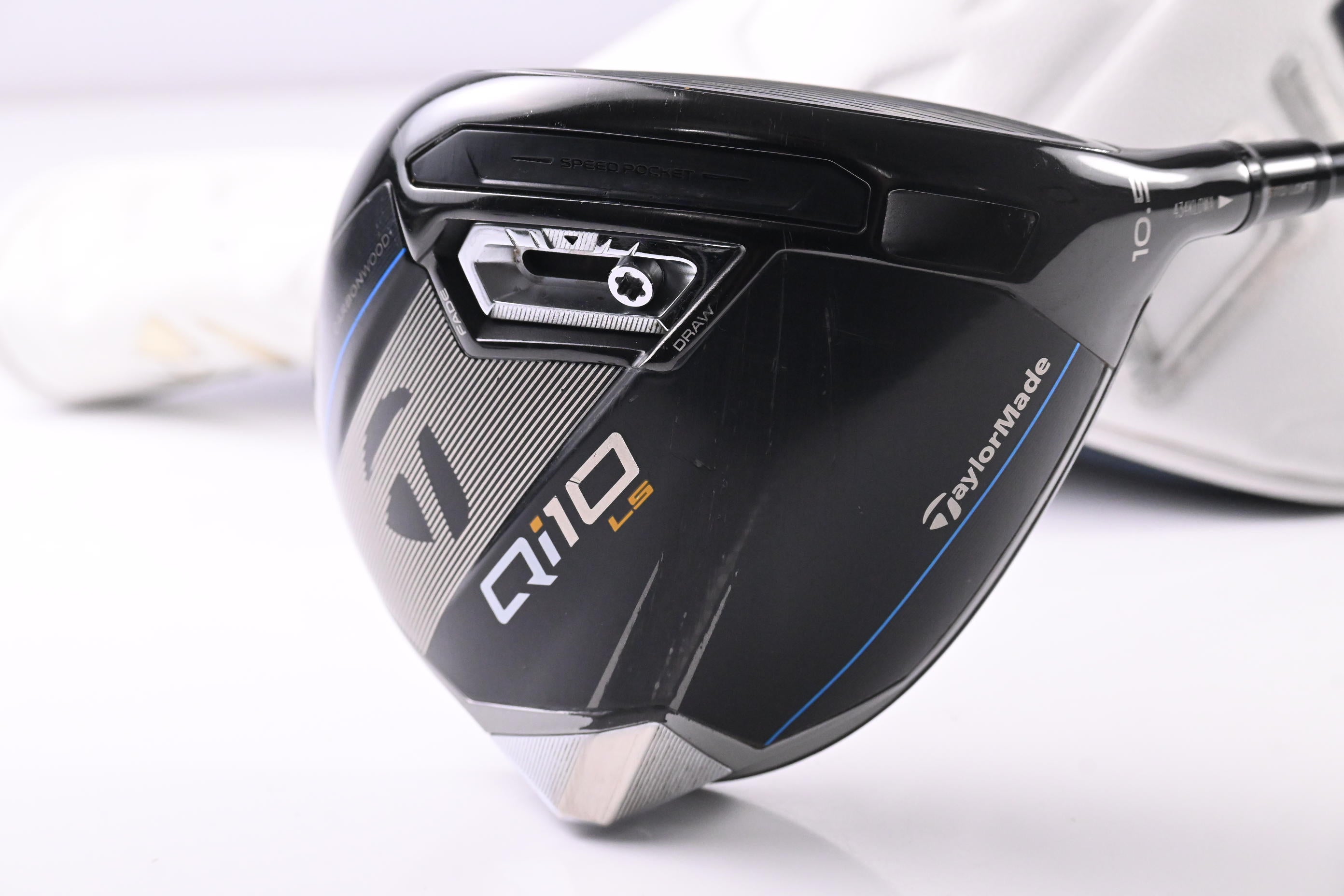 Taylormade Qi10 LS Driver / 10.5 Degree / Stiff Flex Ventus TR Blue 5 Shaft