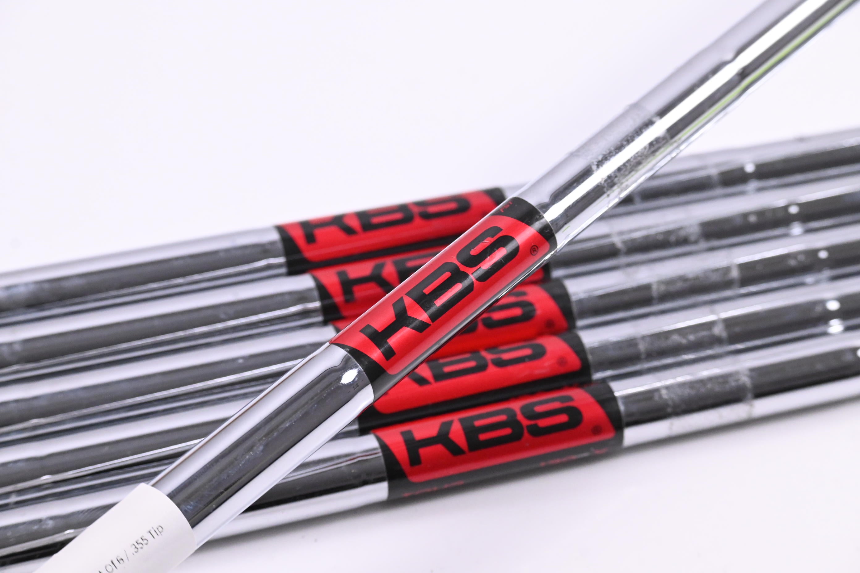 KBS Tour 130 Iron Shafts / X-Flex / Set Of 6 / .355 Tip