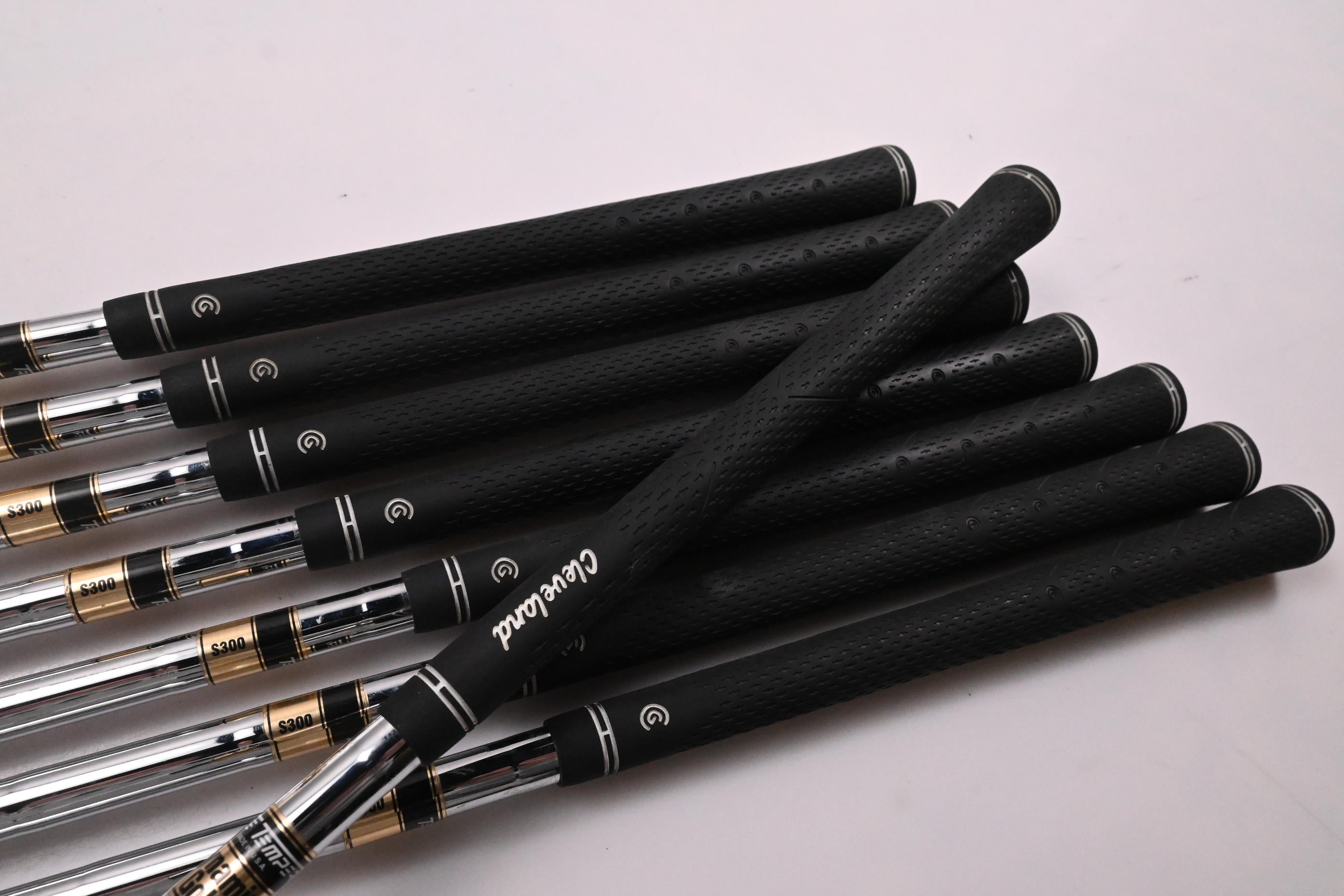 Cleveland CG1 Black Pearl Irons / 3-PW / Stiff Flex Dynamic Gold S300 Shafts