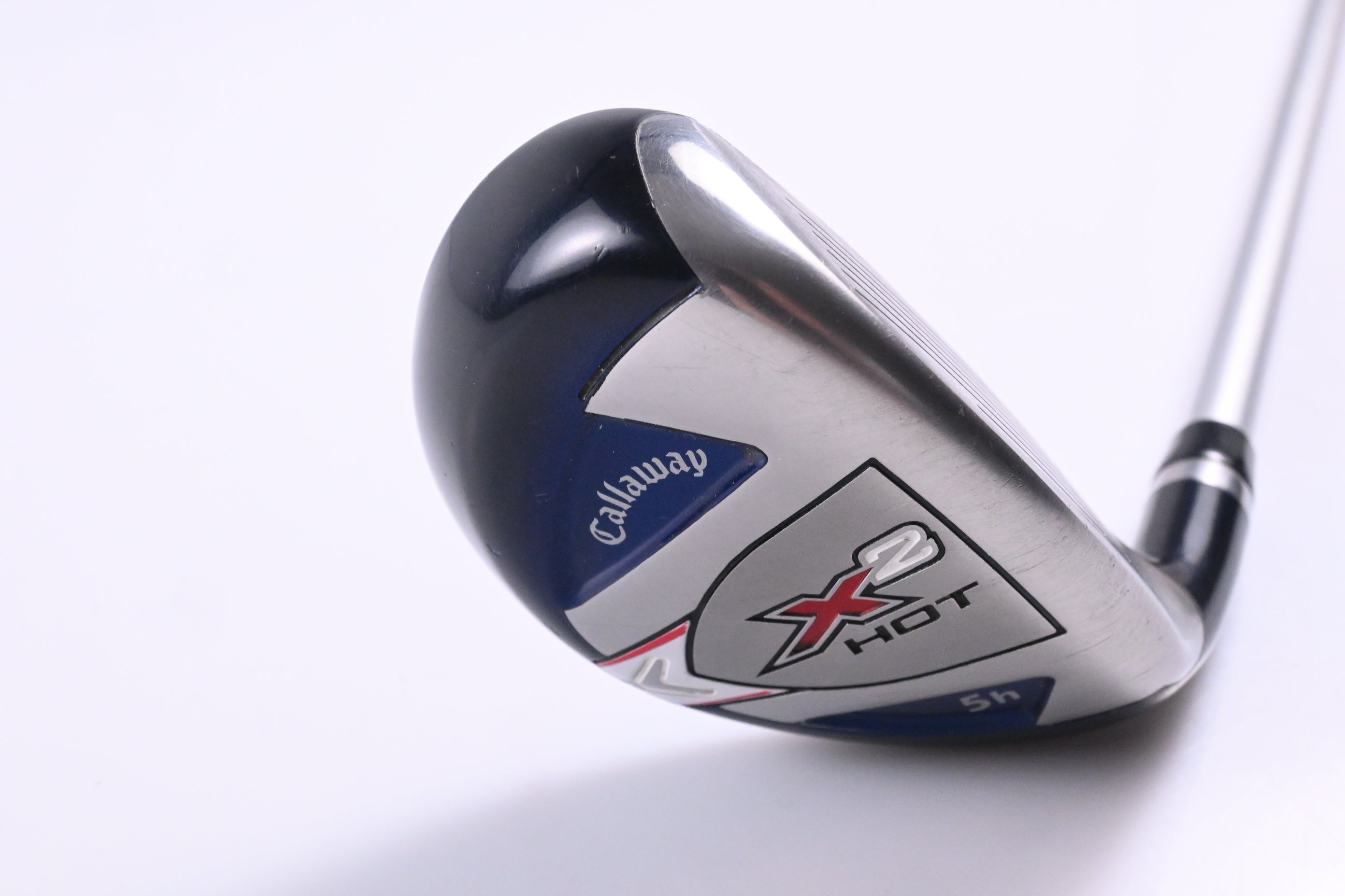 Callaway X2 Hot #5 Hybrid / 24 Degree / Regular Flex Callaway 75 Shaft