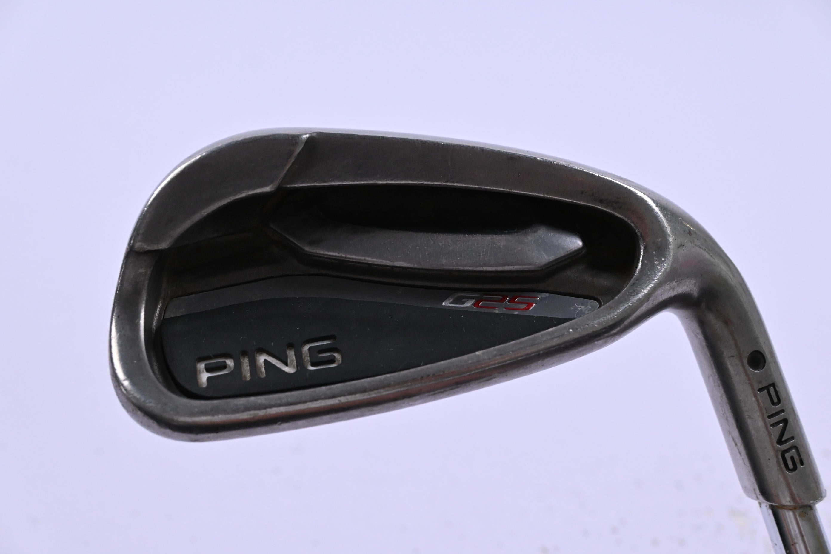 Ping G25 #9 Iron / Black Dot / Regular Flex Ping CFS Shaft