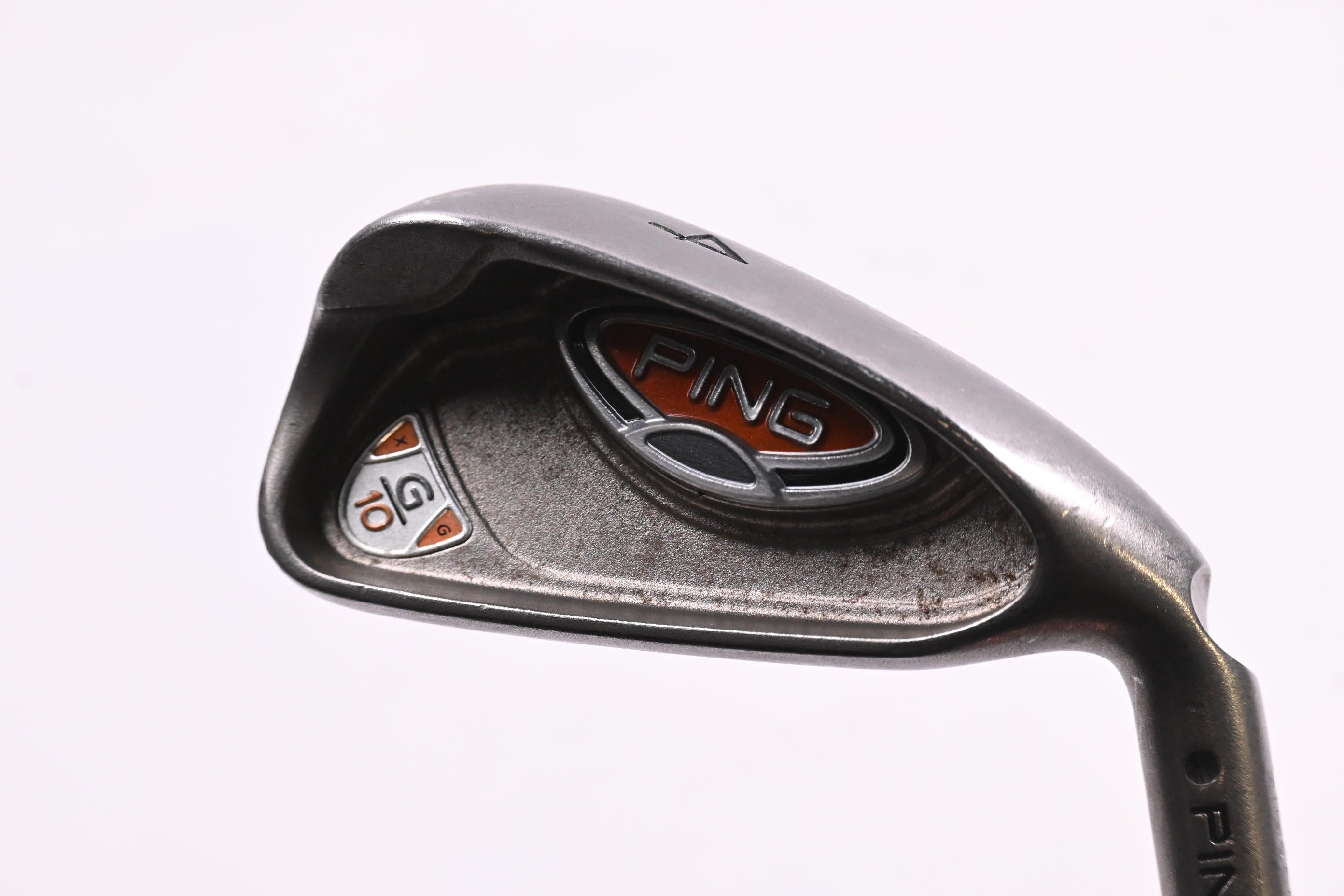 Ping G10 #4 Iron / 24 Degree / Black Dot / Regular Flex Ping AWT Shaft