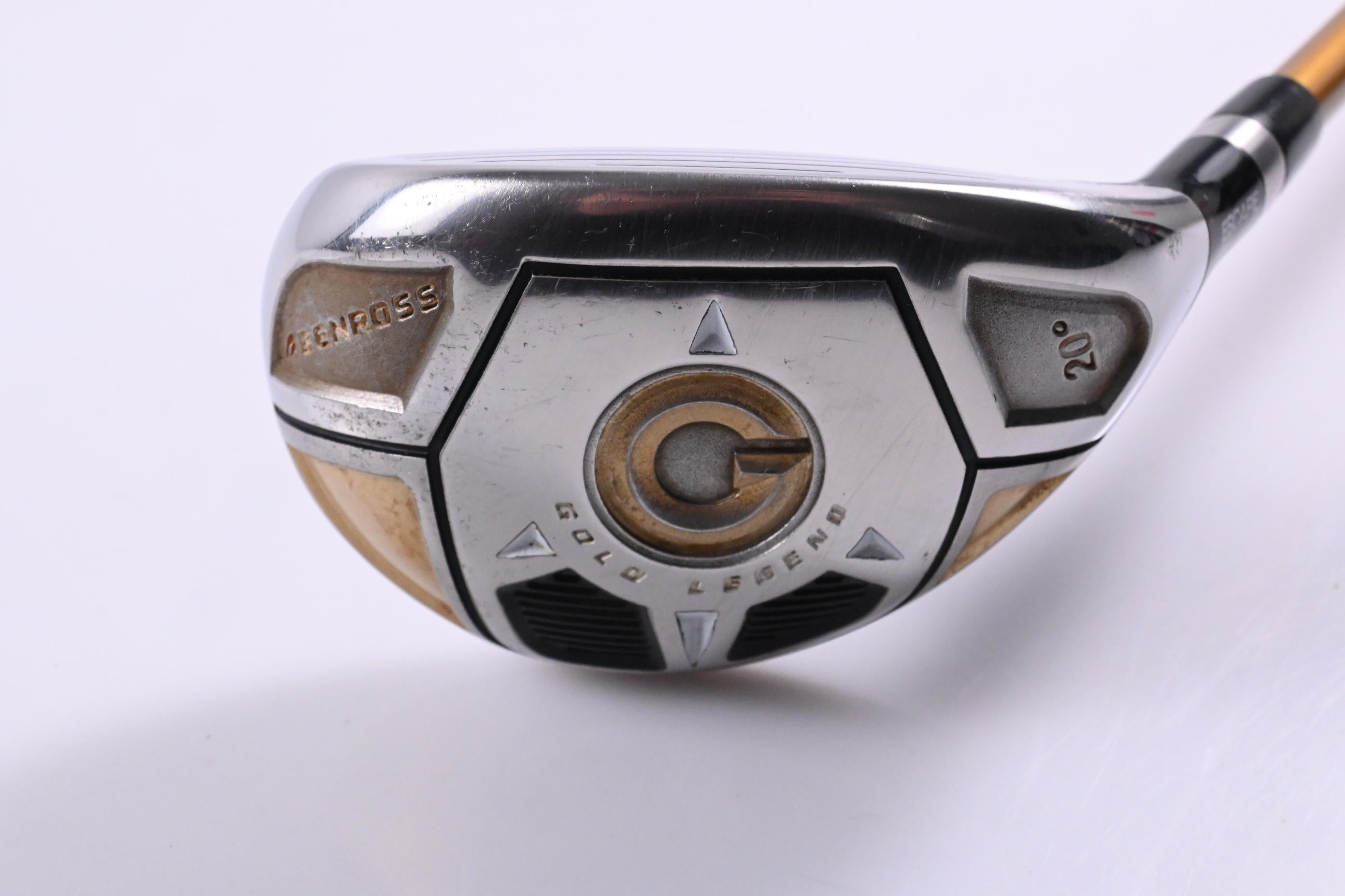 Benross Gold Legend #3 Hybrid / 20 Degree / Senior Flex Aldila Gold Legend Shaft