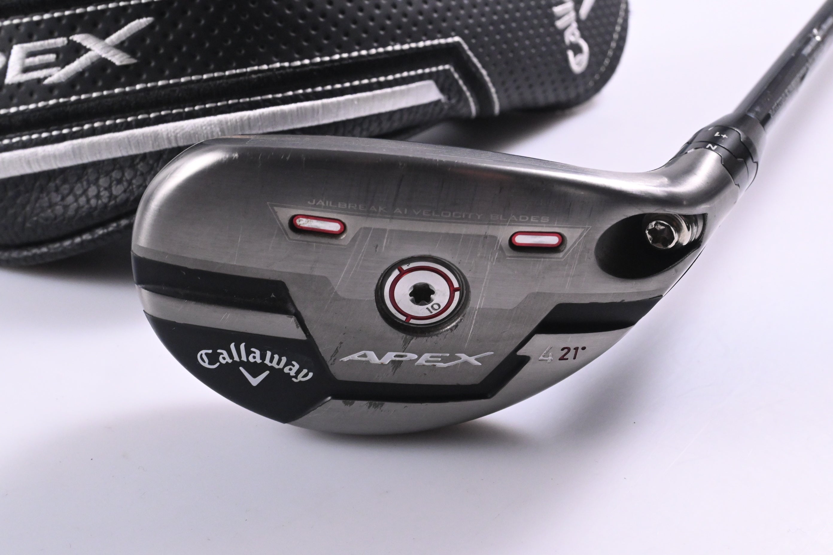 Callaway Apex 21 #4 Hybrid / 21 Degree / Regular Flex UST Recoil Dart 75 Shaft