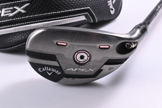 Callaway Apex 21 #4 Hybrid / 21 Degree / Regular Flex UST Recoil Dart 75 Shaft