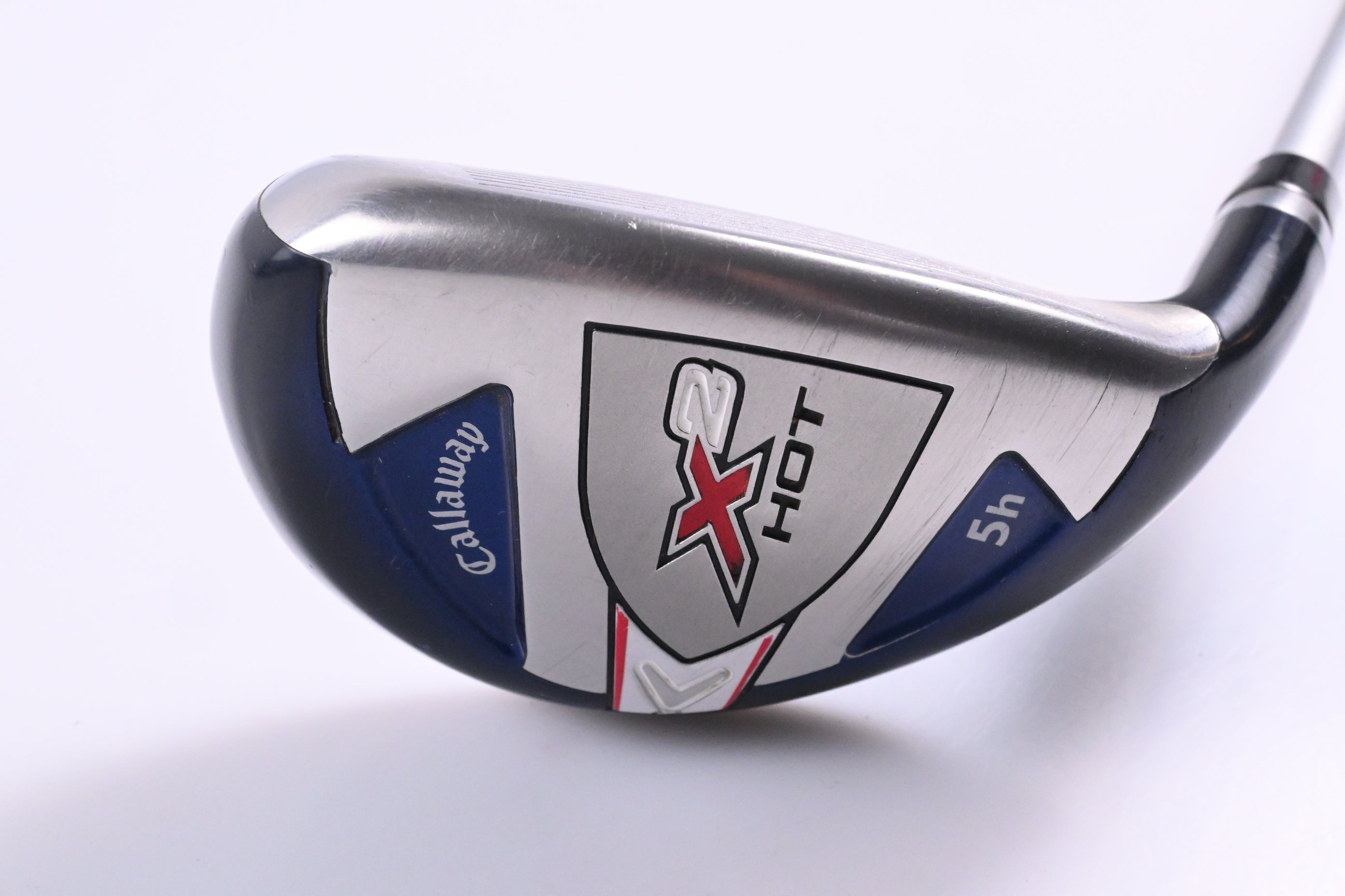 Callaway X2 Hot #5 Hybrid / 24 Degree / Regular Flex Callaway 75 Shaft
