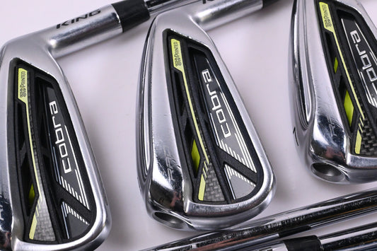 Cobra King Radspeed Irons / 5-PW+GW / Stiff Flex KBS Tour 90 Shafts