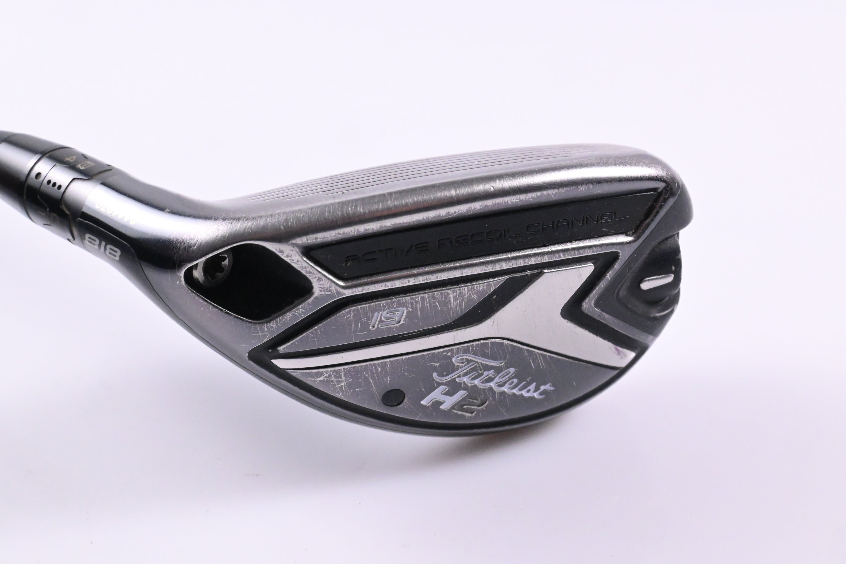 Left Hand Titleist 818 H2 #3 Hybrid / 19 Degree / Stiff Flex Tensei CK Blue 70 Shaft